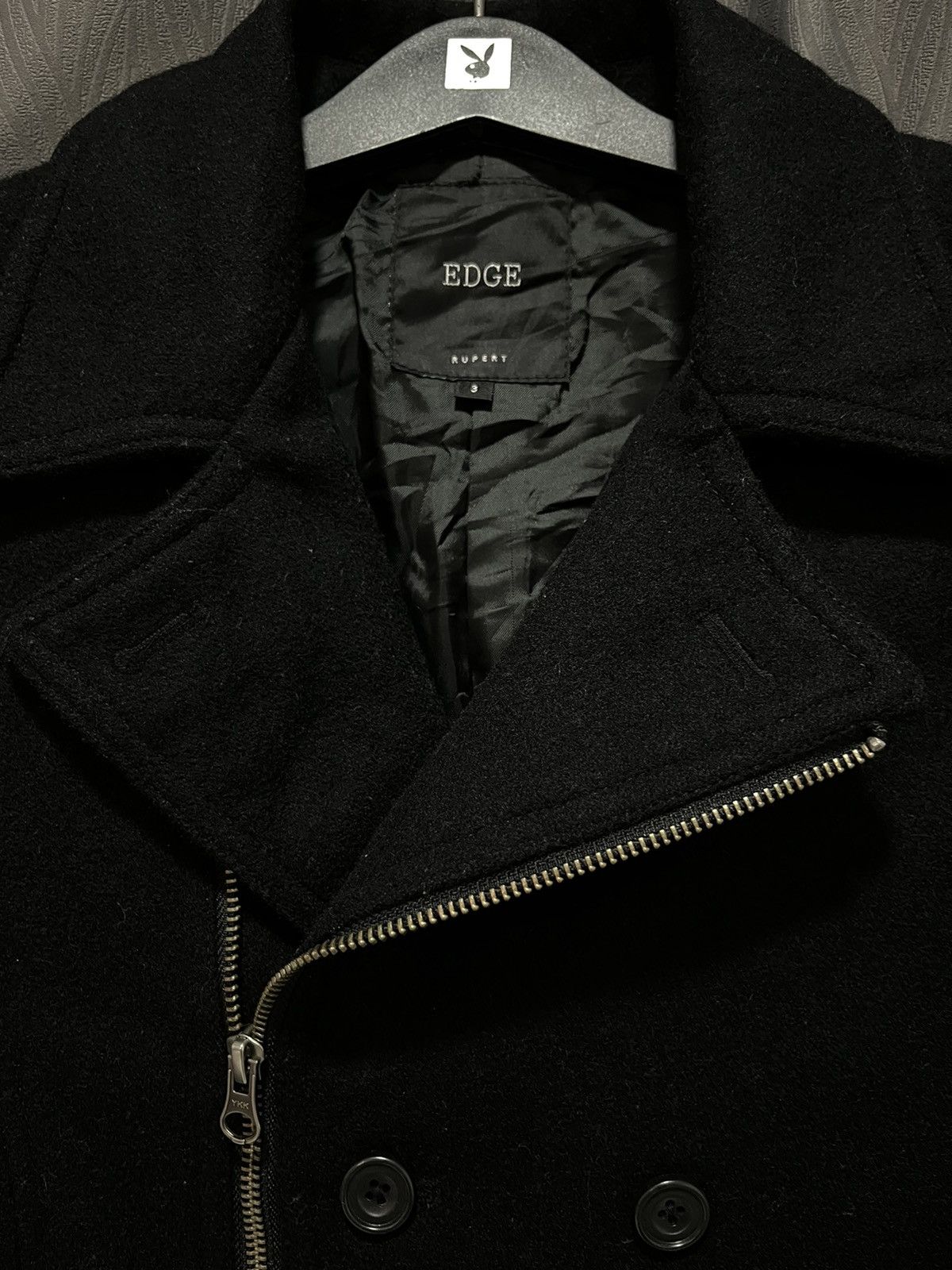 Japanese Brand × Seditionaries Rupert Edge Double Collar Wool Jacket Size US M / EU 48-50 / 2 - 5 Thumbnail