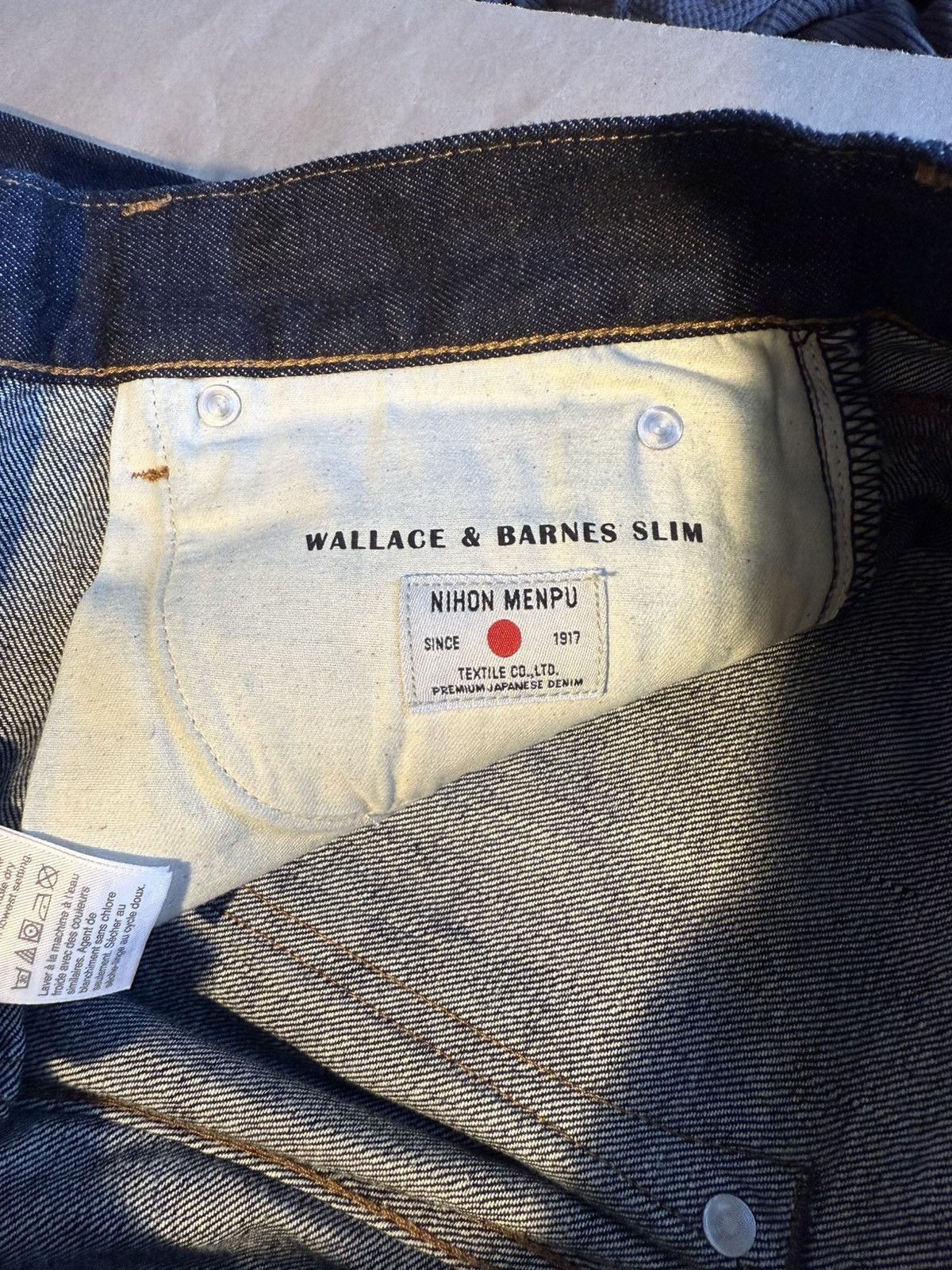 Wallace & Barnes Wallace and Barnes Slim Japanese Selvedge Denim Size US 30 / EU 46 - 3 Thumbnail