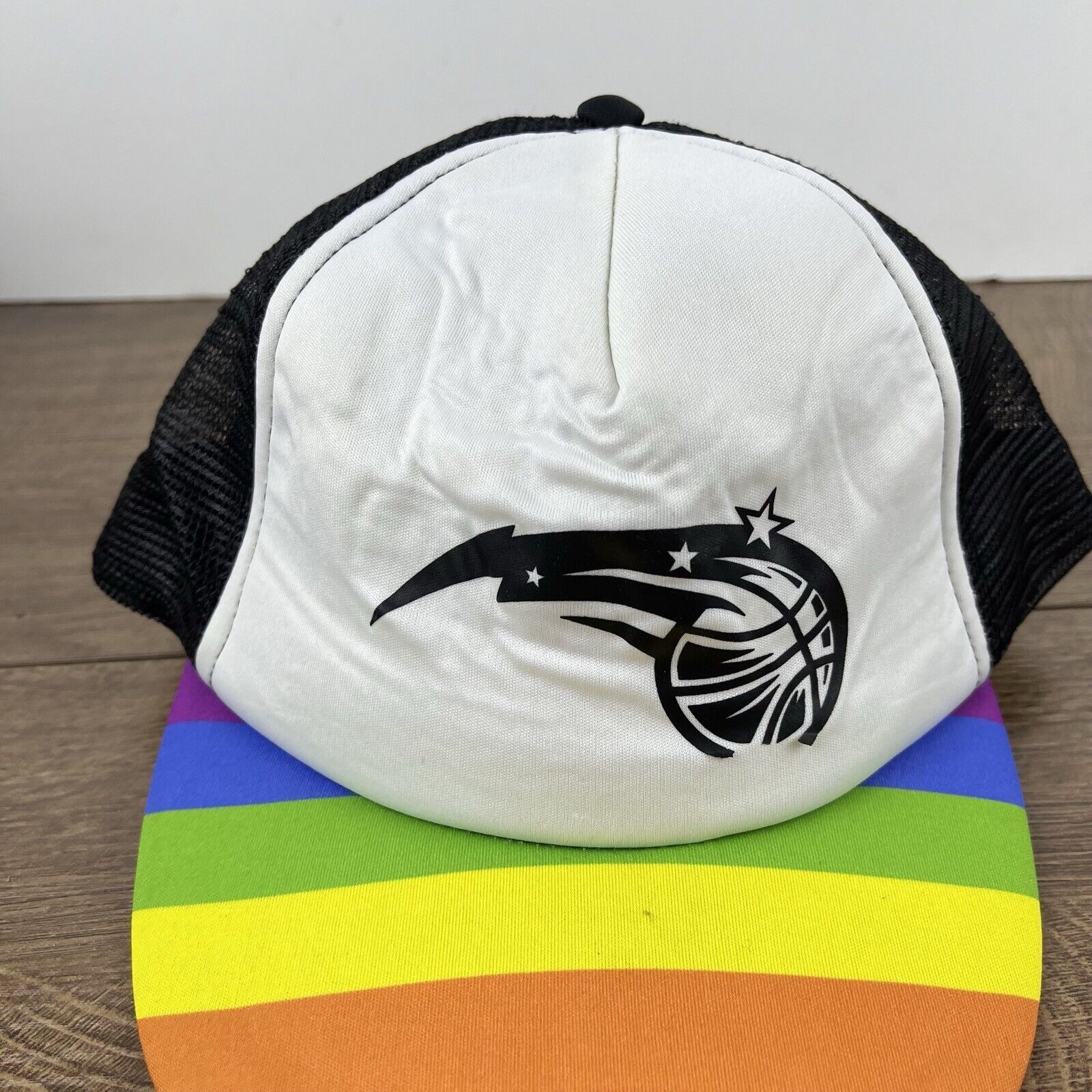 Other Orlando Magic Snapback Hat Pride White Hat Adjustable White Size ONE SIZE - 7 Thumbnail