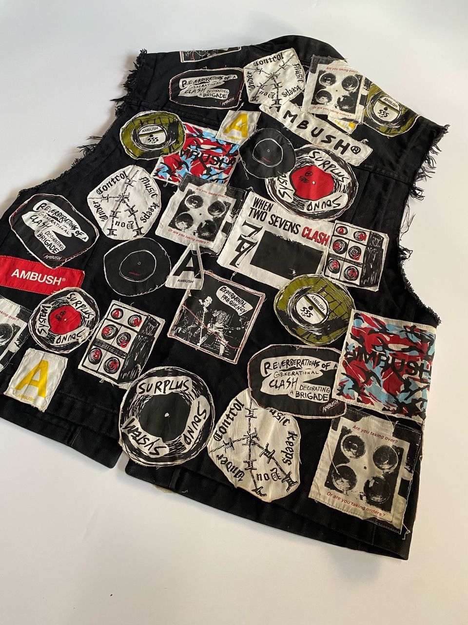 Ambush Design × Japanese Brand AMBUSH DENIM VEST OVER Size US L / EU 52-54 / 3 - 6 Thumbnail