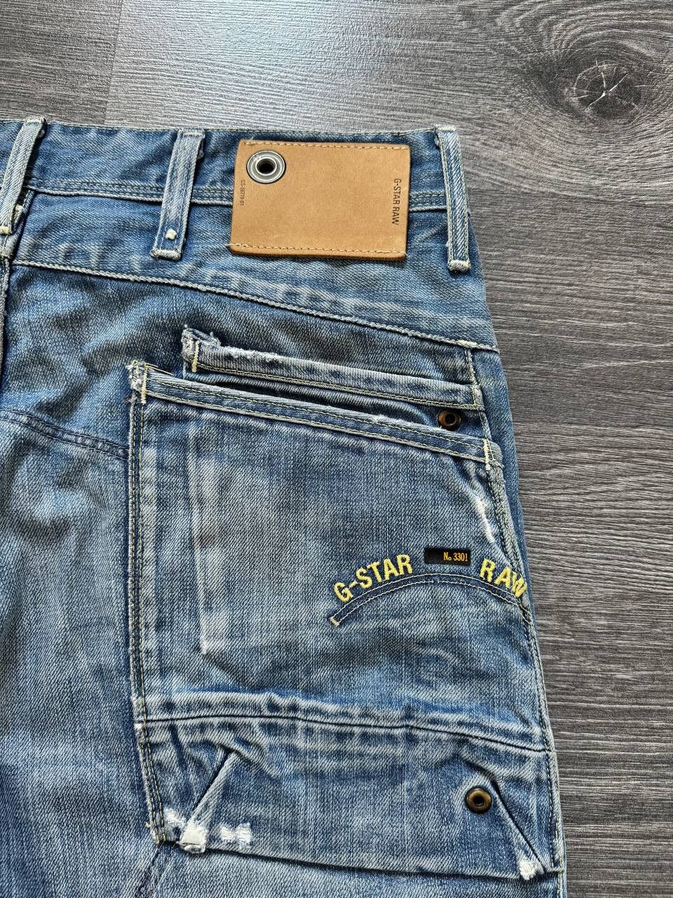 G-Star Y2K G-Star Raw Jack Loose Tapered Distressed Denim Jeans Size US 30 / EU 46 - 5 Thumbnail