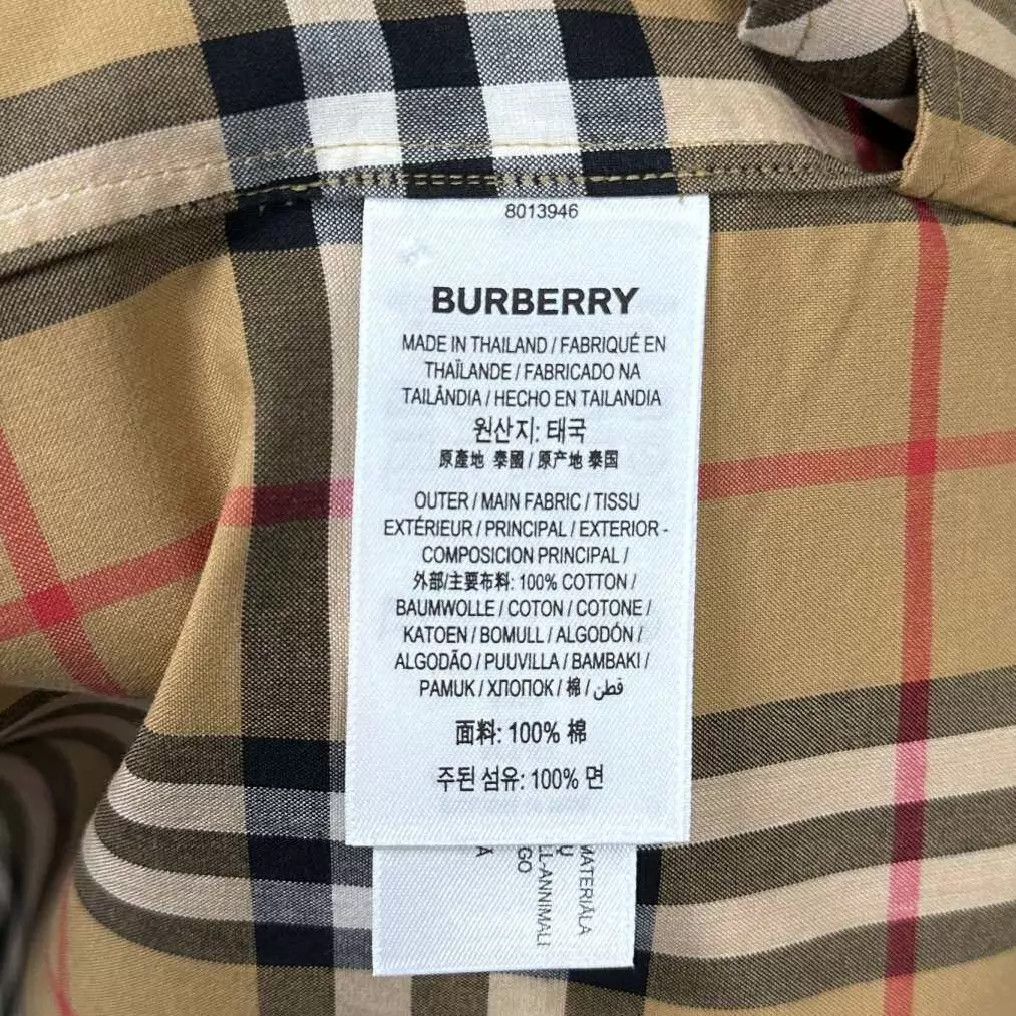 Burberry Burberry Classic Check Belted Dress UK4 Size XS / US 0-2 / IT 36-38 - 4 Thumbnail