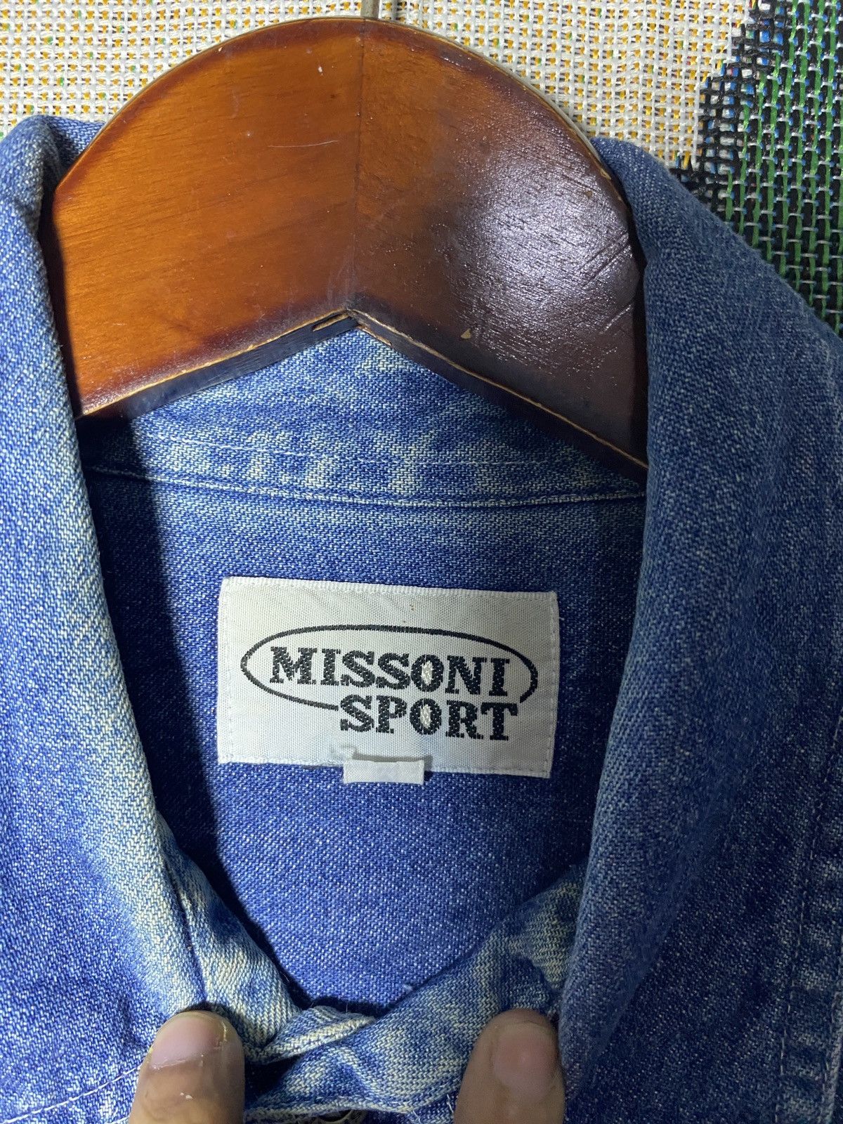Missoni × Vintage Missoni Sport Vintage Shirt Jeans Denim Size US XL / EU 56 / 4 - 5 Thumbnail