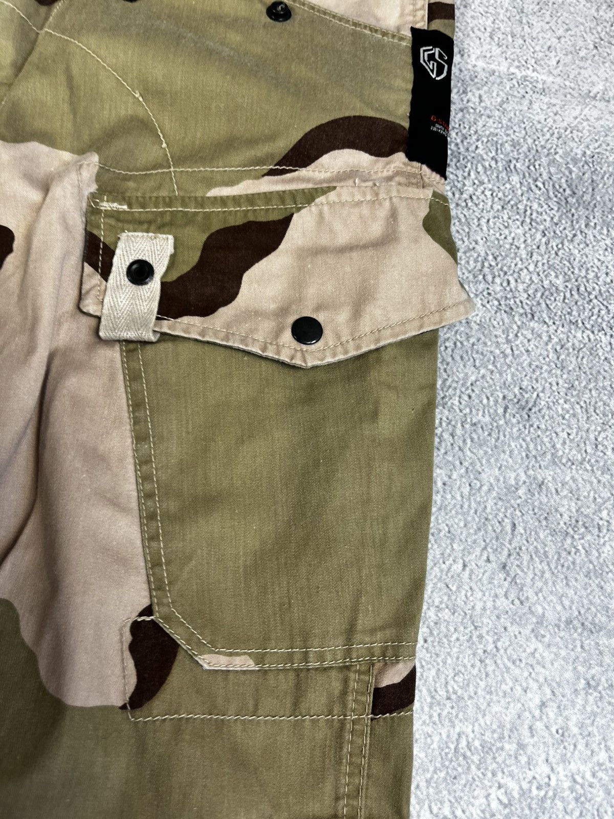 G-Star G star raw cargo camo pants japan streetwear Size US 34 / EU 50 - 6 Thumbnail