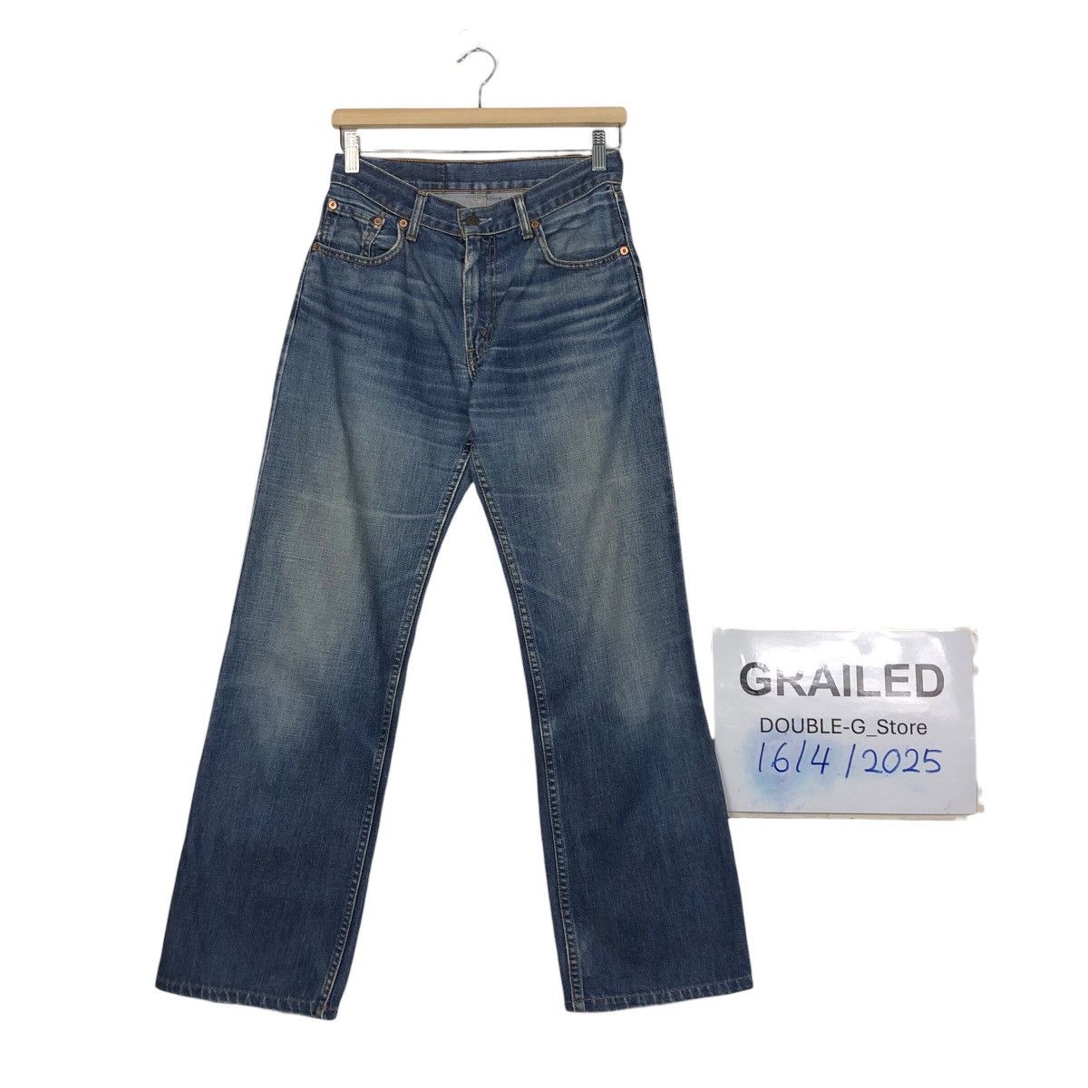 Levi's 📌Vintage Denim Jeans Straight Cut Levi's Lot 506 Size 28" / US 6 / IT 42 - 1 Thumbnail