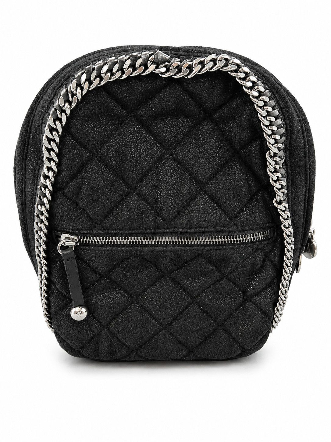 Stella McCartney Stella McCartney Falabella Black Vegan Leather Backpack Size ONE SIZE - 2 Thumbnail