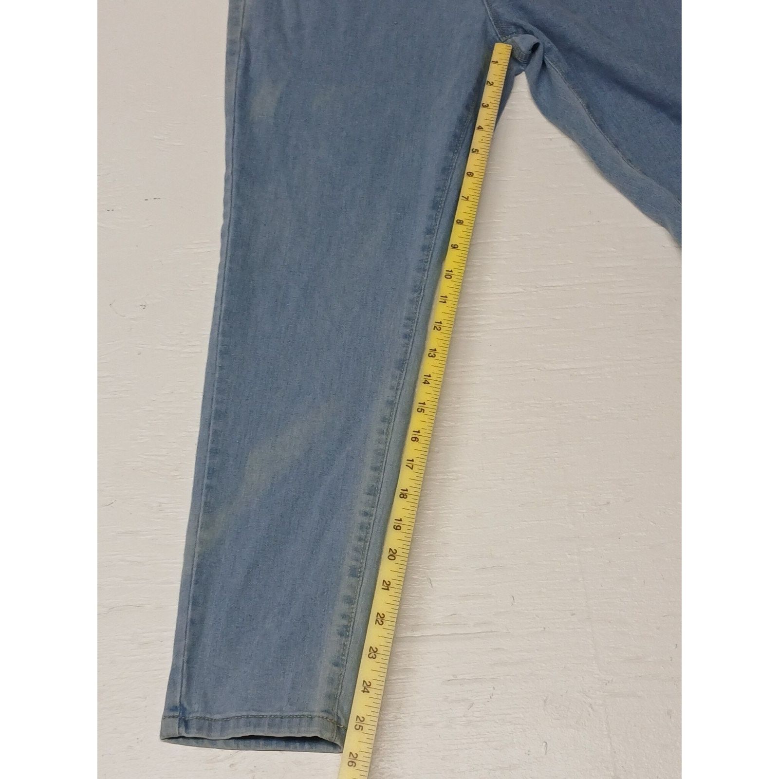 Other Honey & Bristle Premium Light Denim (12P) Stretch Jeans Size 30" / US 8 / IT 44 - 3 Thumbnail