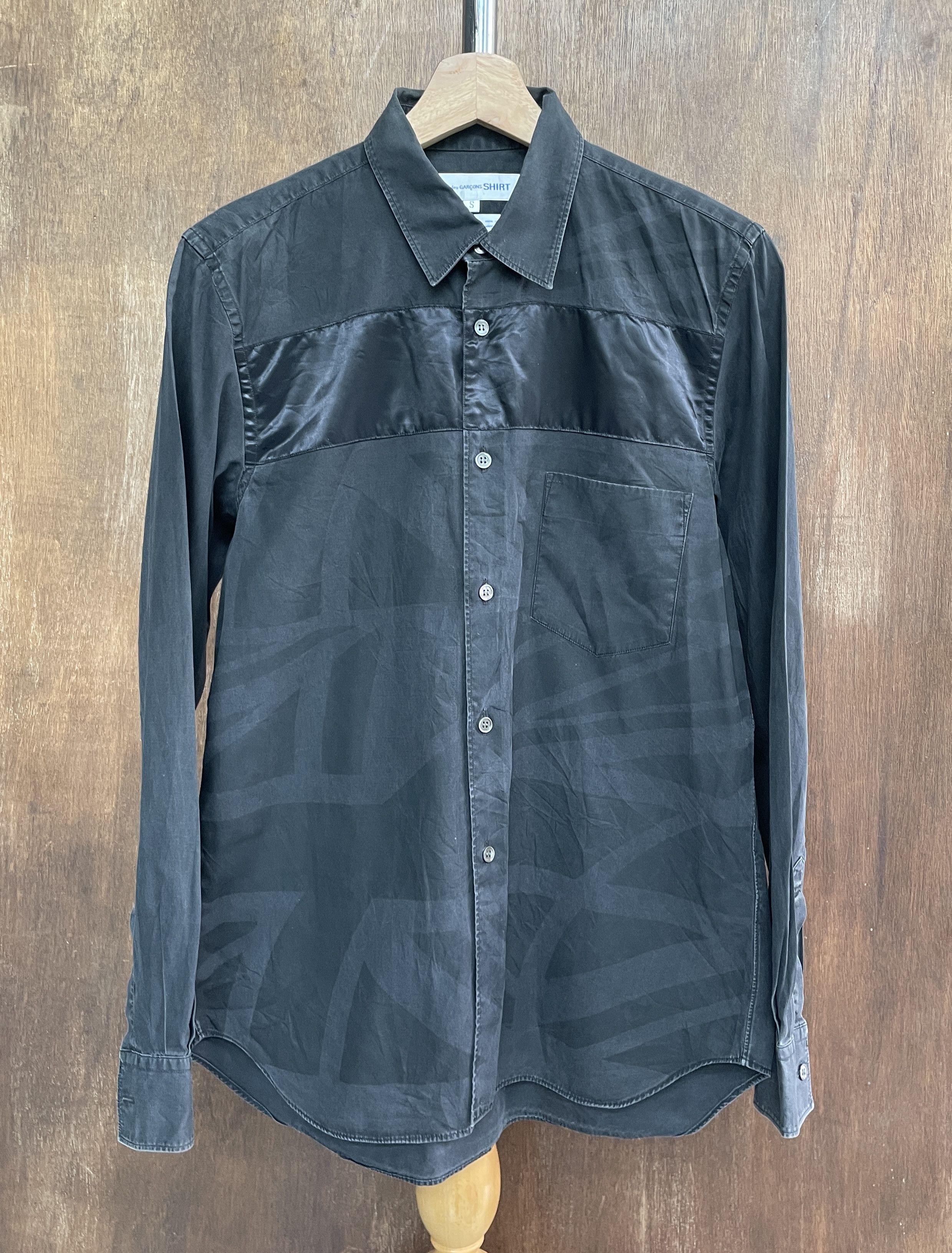 Comme des Garcons COMME des GARCONS SHIRT Two Fabric Shirt Size US S / EU 44-46 / 1 - 1 Thumbnail