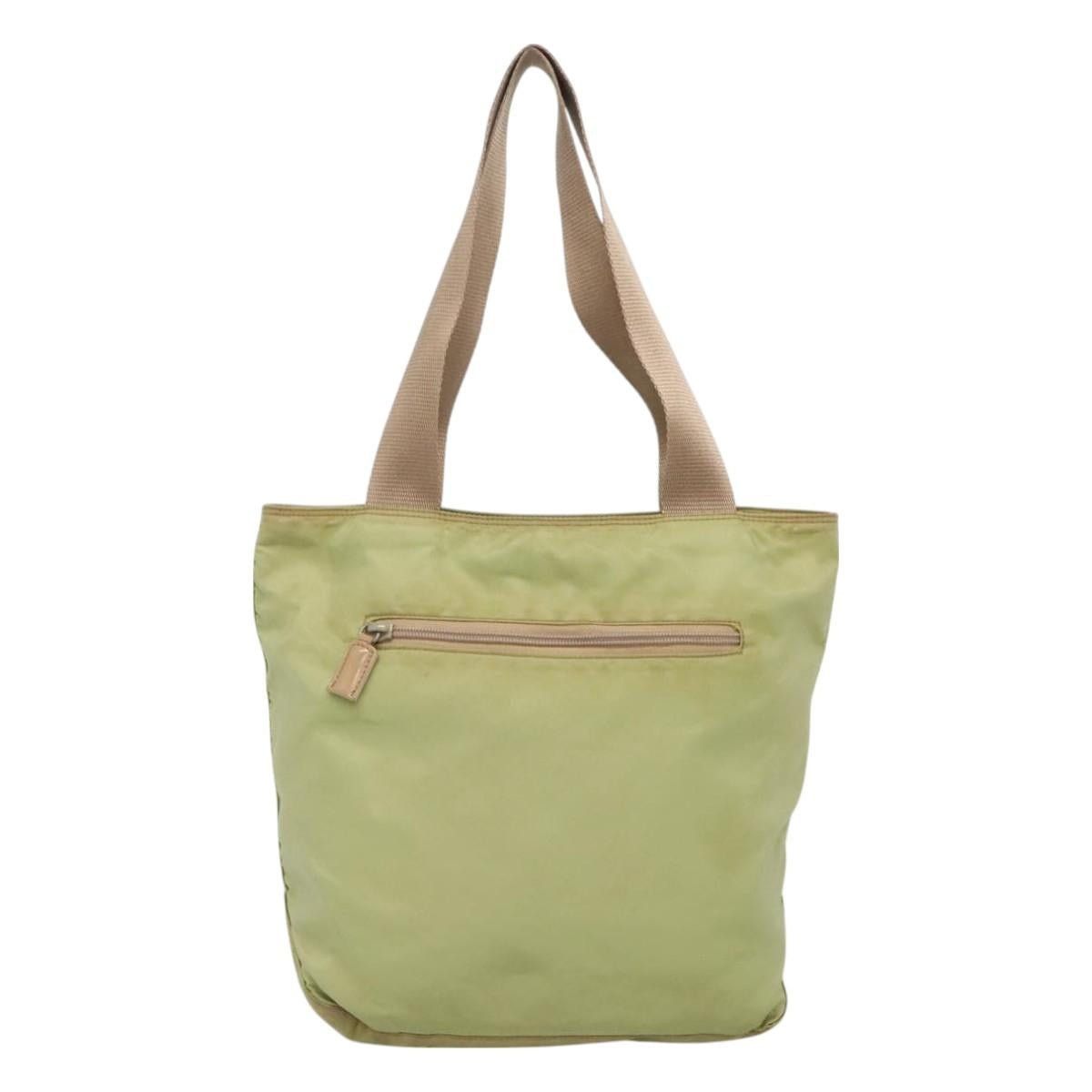 Prada PRADA Tote Bag Nylon Light Green Size ONE SIZE - 3 Thumbnail