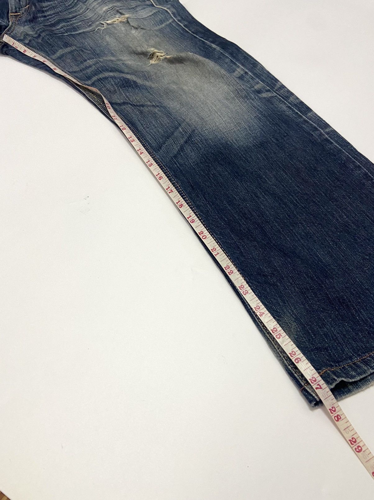 Edwin Edwin Exclusive Vintage Distressed JEANS Size US 32 / EU 48 - 15 Thumbnail