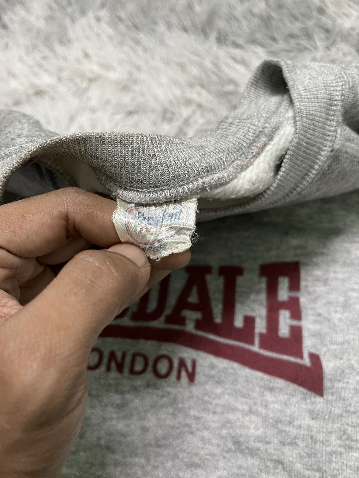 Lonsdale 80s LONSDALE LONDON SWEATSHIRT MADE IN UK L SIZE Size US L / EU 52-54 / 3 - 9 Thumbnail