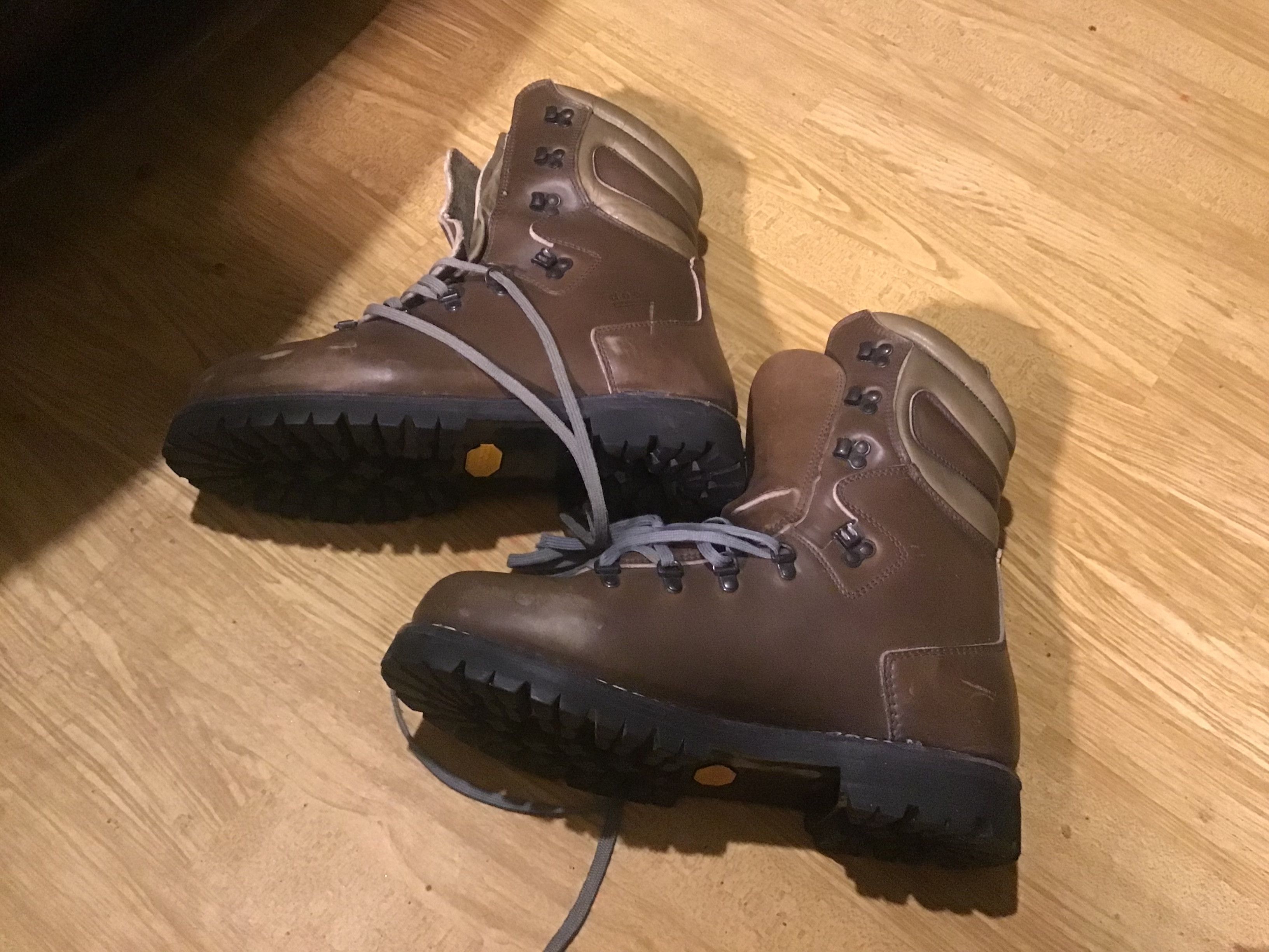 Vintage Vintage Vibram Boots Size US 12 / EU 45 - 3 Thumbnail