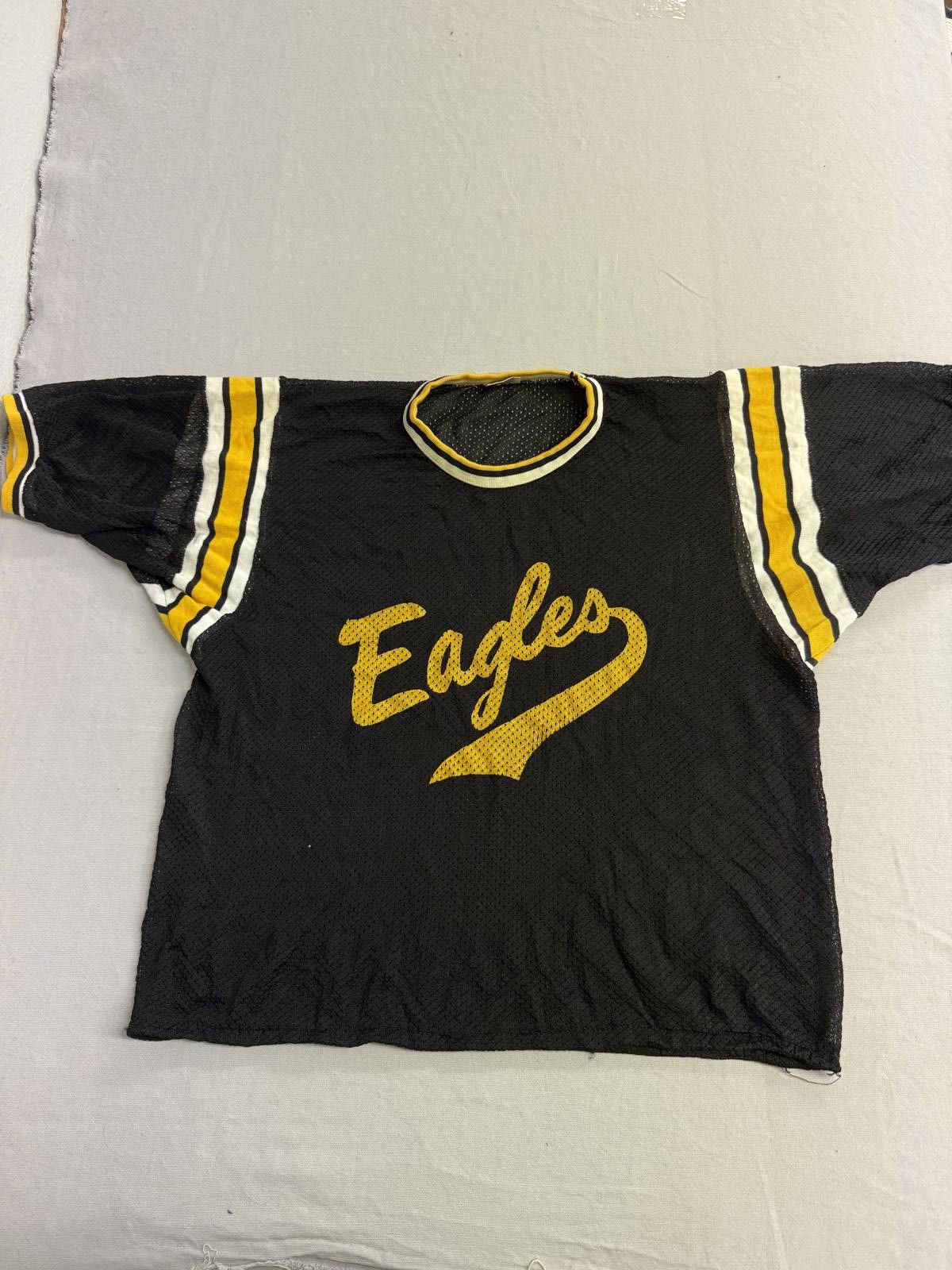Maison Margiela Vintage 60s Eagles Mesh Jersey Mason Athletic Wear 42-44 Size US L / EU 52-54 / 3 - 1 Thumbnail