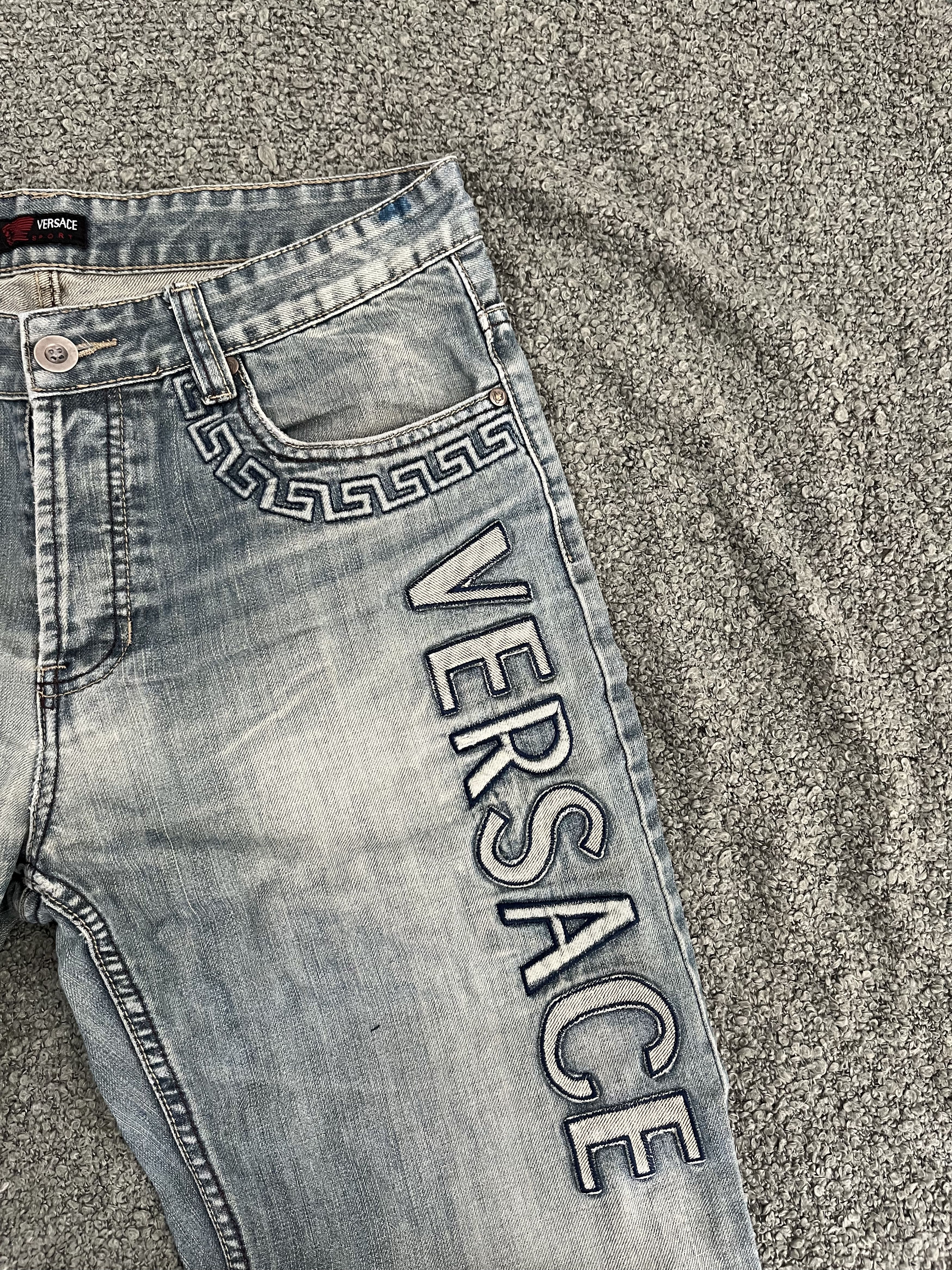 Versace Vintage Versace Medusa Denim Size US 34 / EU 50 - 5 Thumbnail