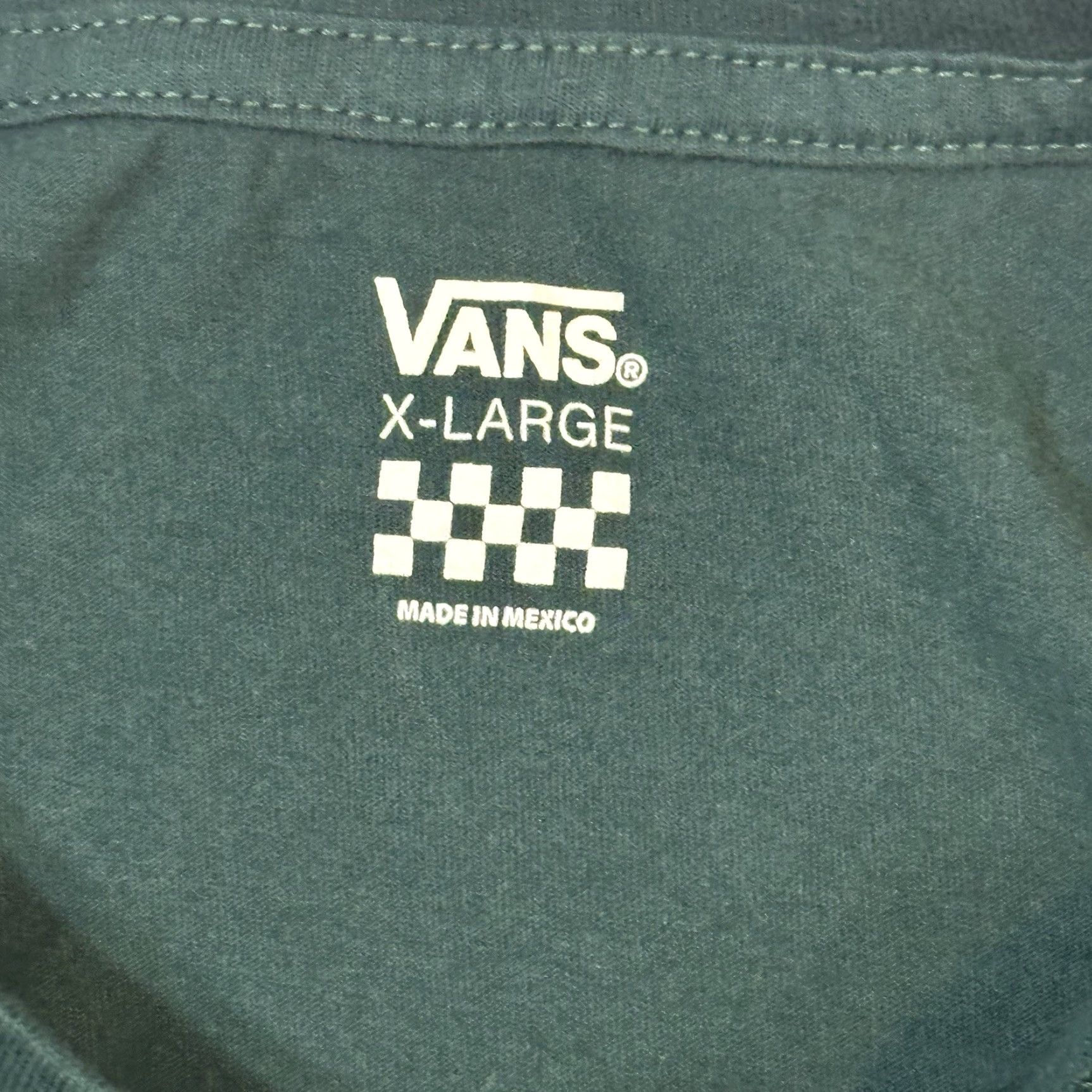 Vans VANS Cropped Crop Top Junior/Teens XL Cotton Multicolor Crew Neck Short Sleeve T-Shirt 90s Skate Boys Girls Mens Womens Size US XL / EU 56 / 4 - 5 Thumbnail