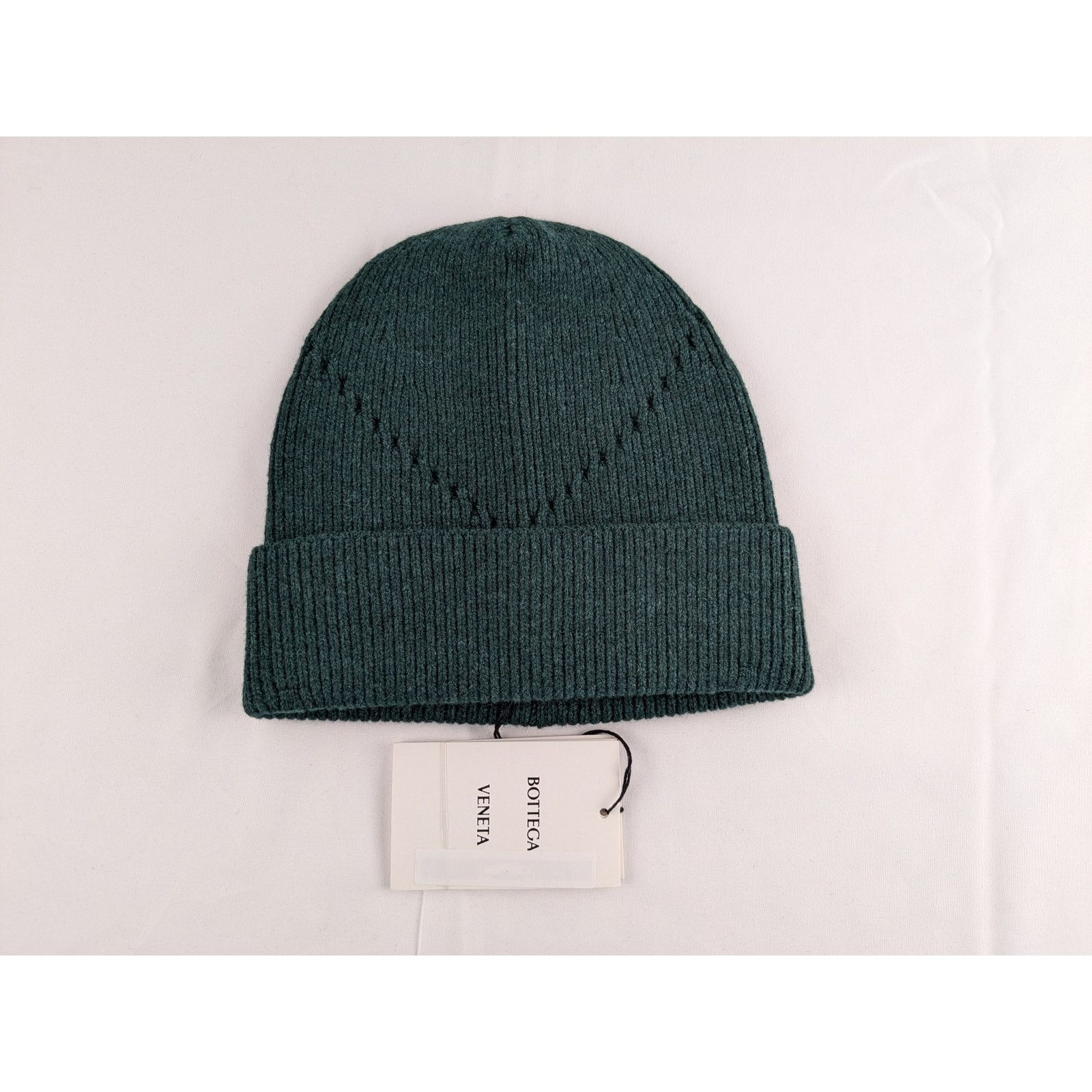 Bottega Veneta o1rshd1 Size: 58 / MW English Ribs Cashmere Hat in Inkwell Size ONE SIZE - 2 Thumbnail