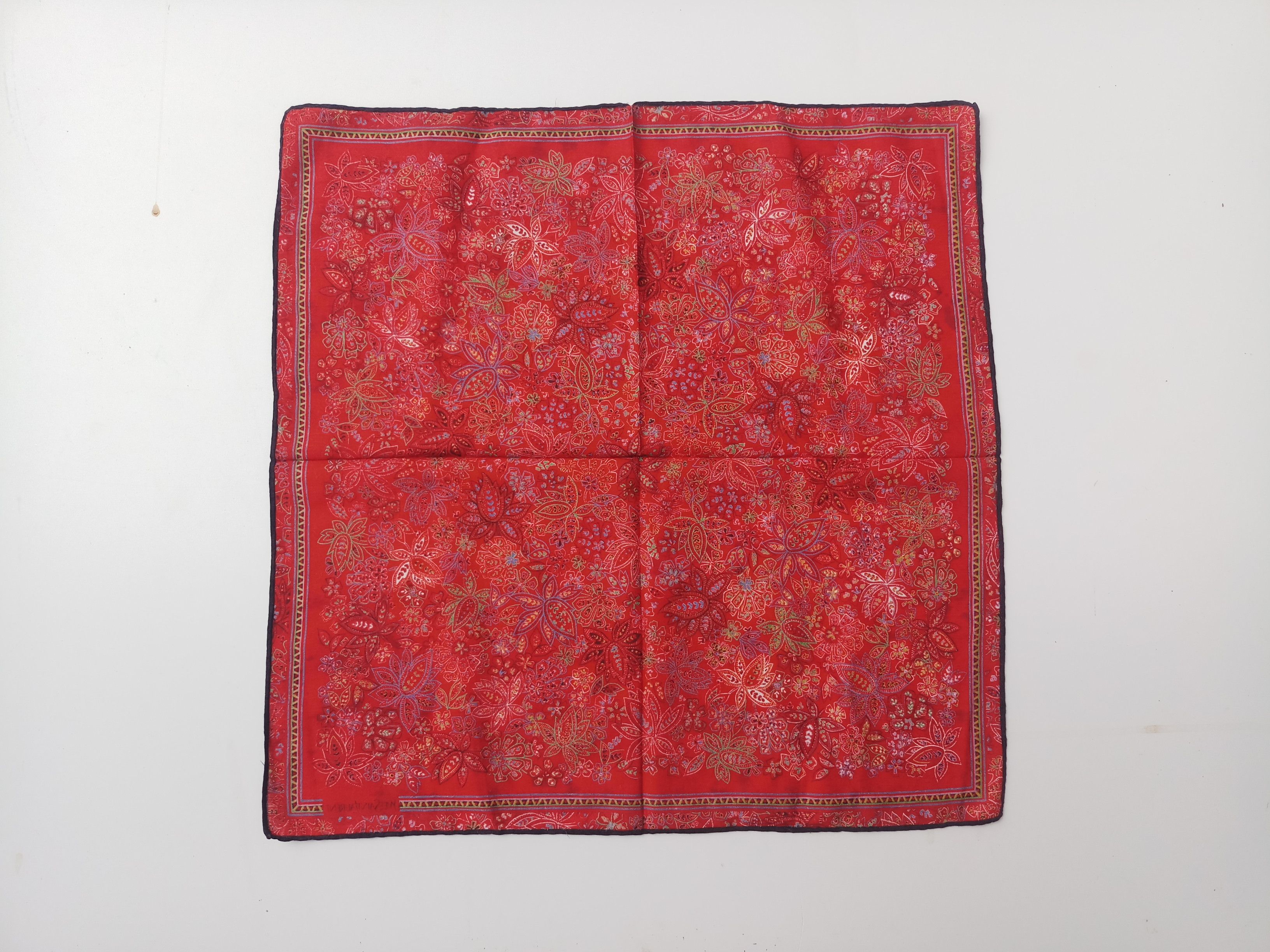 Yves Saint Laurent Yves saint laurent handkerchief cotton 100% Bandana Size ONE SIZE - 5 Thumbnail