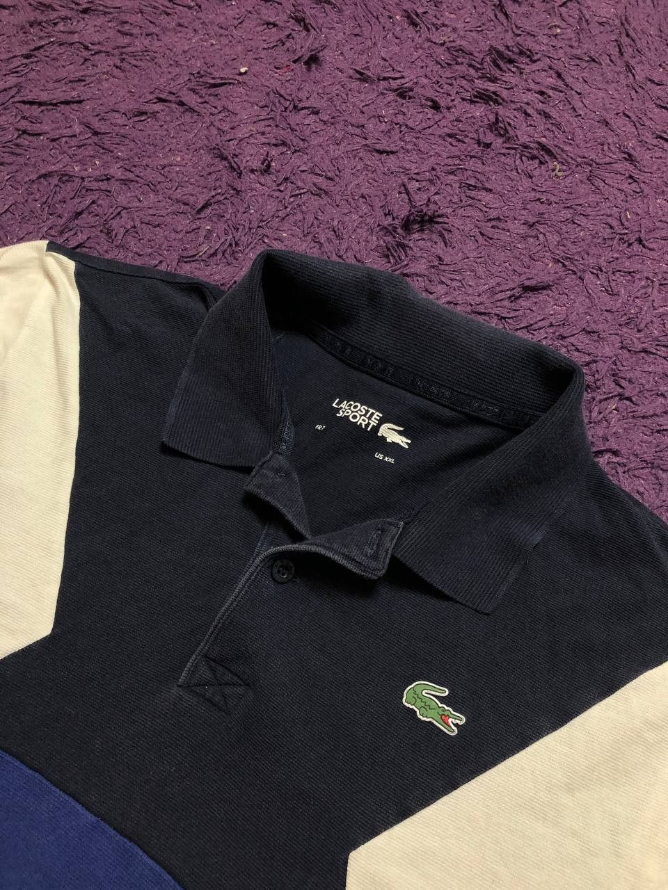 Lacoste Lacoste Sport 100% Cotton Short Sleeve T-Shirt Size XXL Size US XXL / EU 58 / 5 - 7 Thumbnail