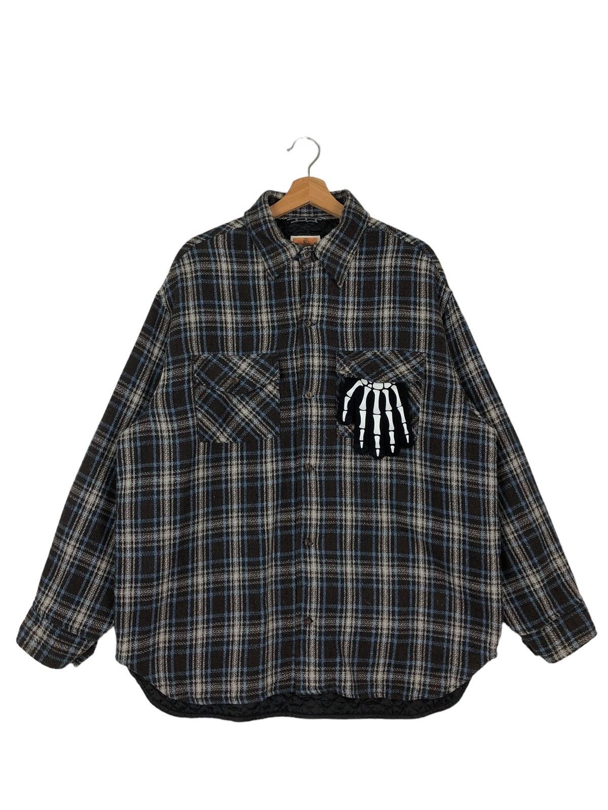 Flannel 🔥VINTAGE FLANEL JACKET TARTAN DESIGN CANTE OF FLORENCE Size US L / EU 52-54 / 3 - 1 Thumbnail