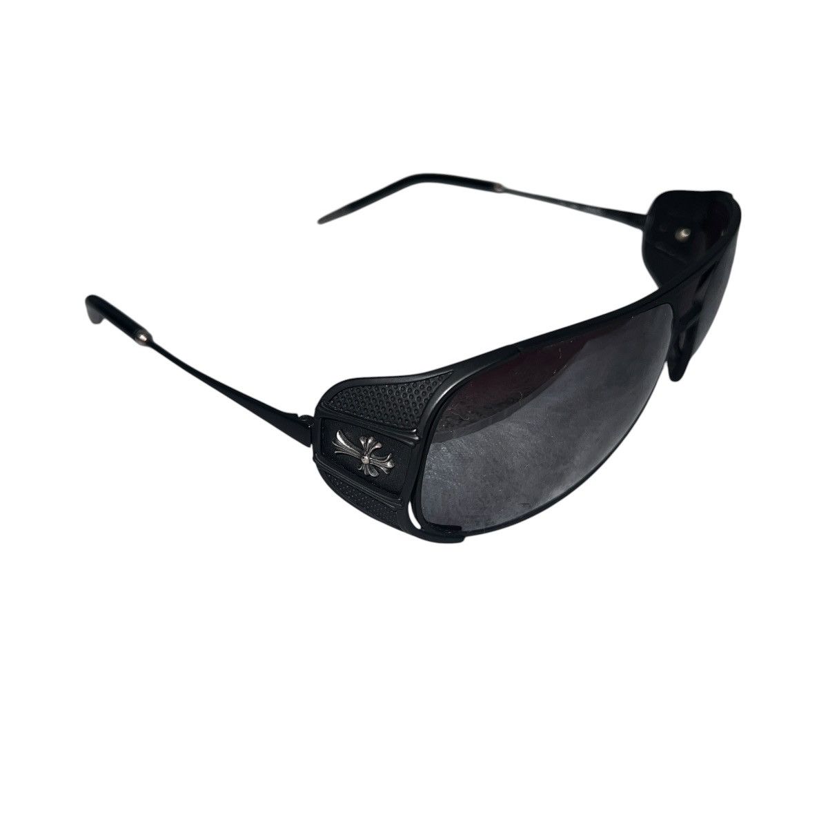 Chrome Hearts CHROME HEARTS "JONES" Side Shield Aviator Sunglasses Size ONE SIZE - 1 Thumbnail