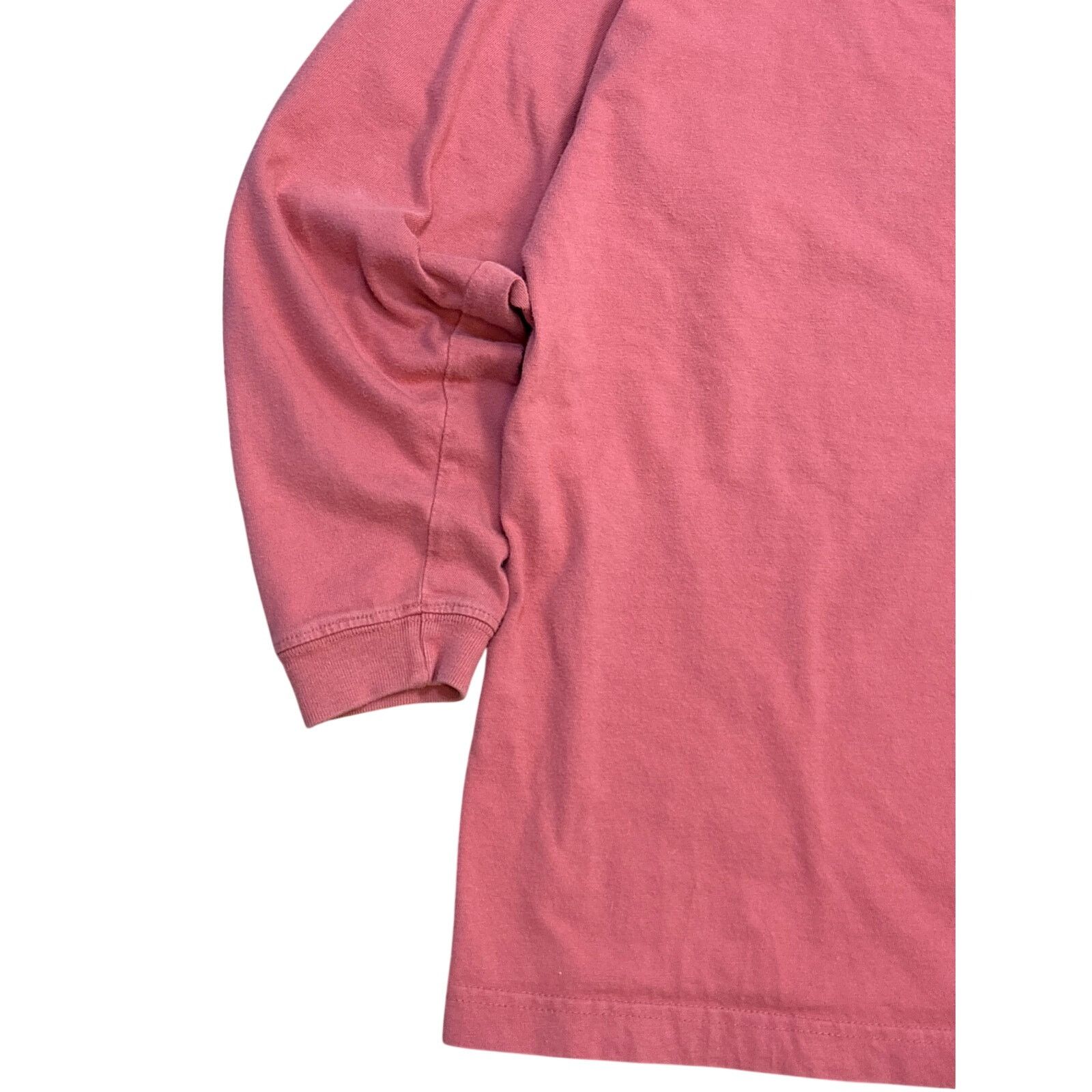 Eddie Bauer Vtg 90s Eddie Bauer 3/4 sleeve salmon Large pocket shirt Size US L / EU 52-54 / 3 - 4 Thumbnail