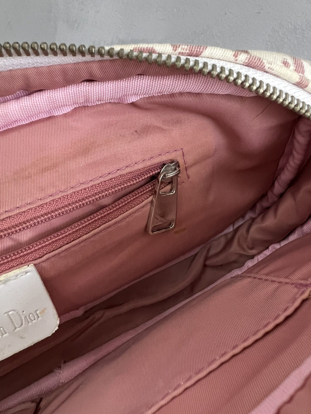 Vintage VINTAGE BOOTLEG DIOR hype MONOGRAM mini bag pink Size ONE SIZE - 13 Thumbnail