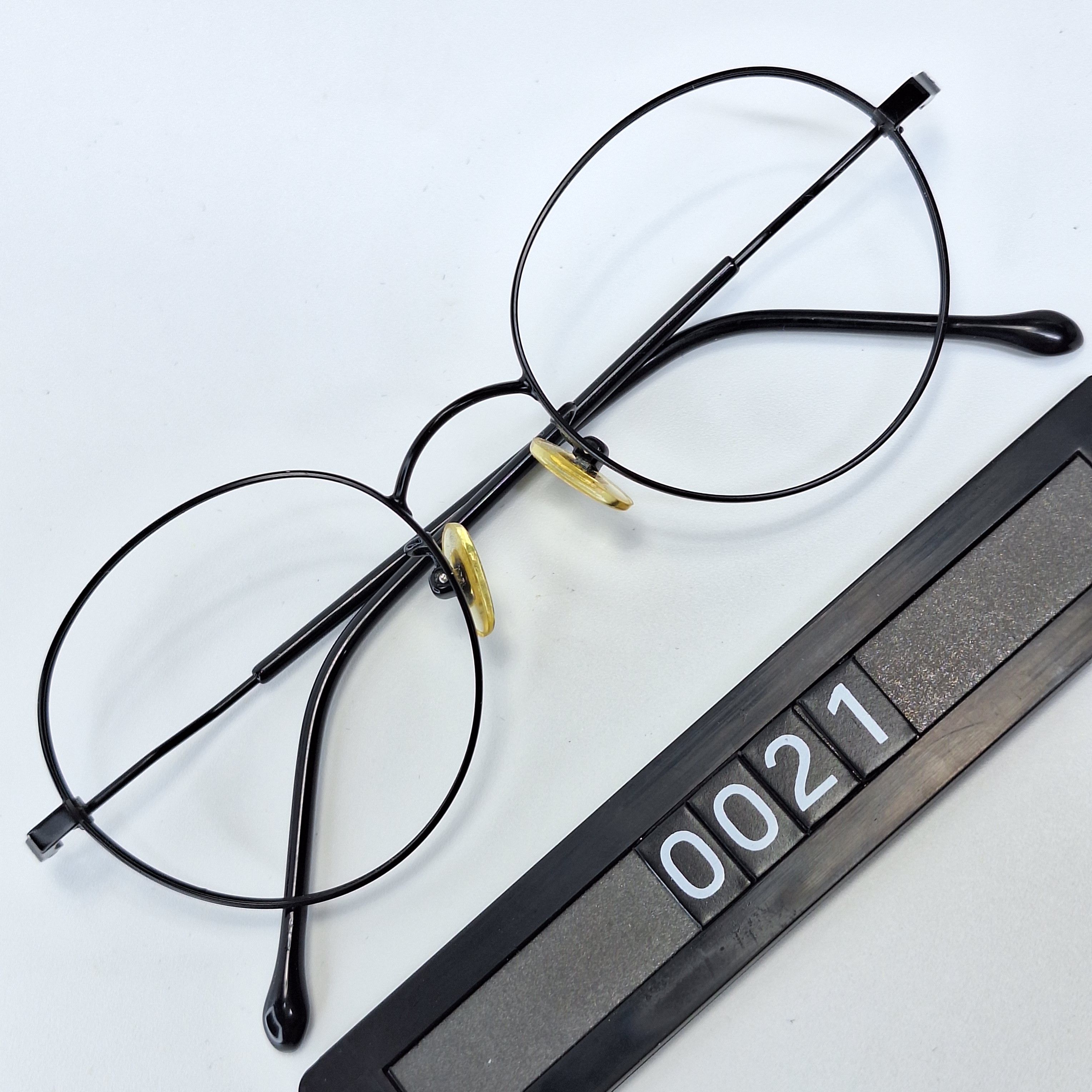 Other Japan Vintage Sabae 7g Beta Titanium Round Eyeglass Frame Size ONE SIZE - 1 Thumbnail