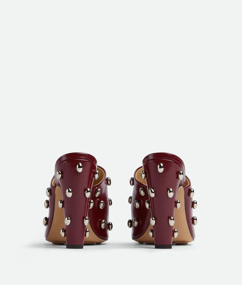 Bottega Veneta o1n1vont1125 Canalazzo Mule in Merlot Size US 8.5 / IT 38.5 - 3 Thumbnail