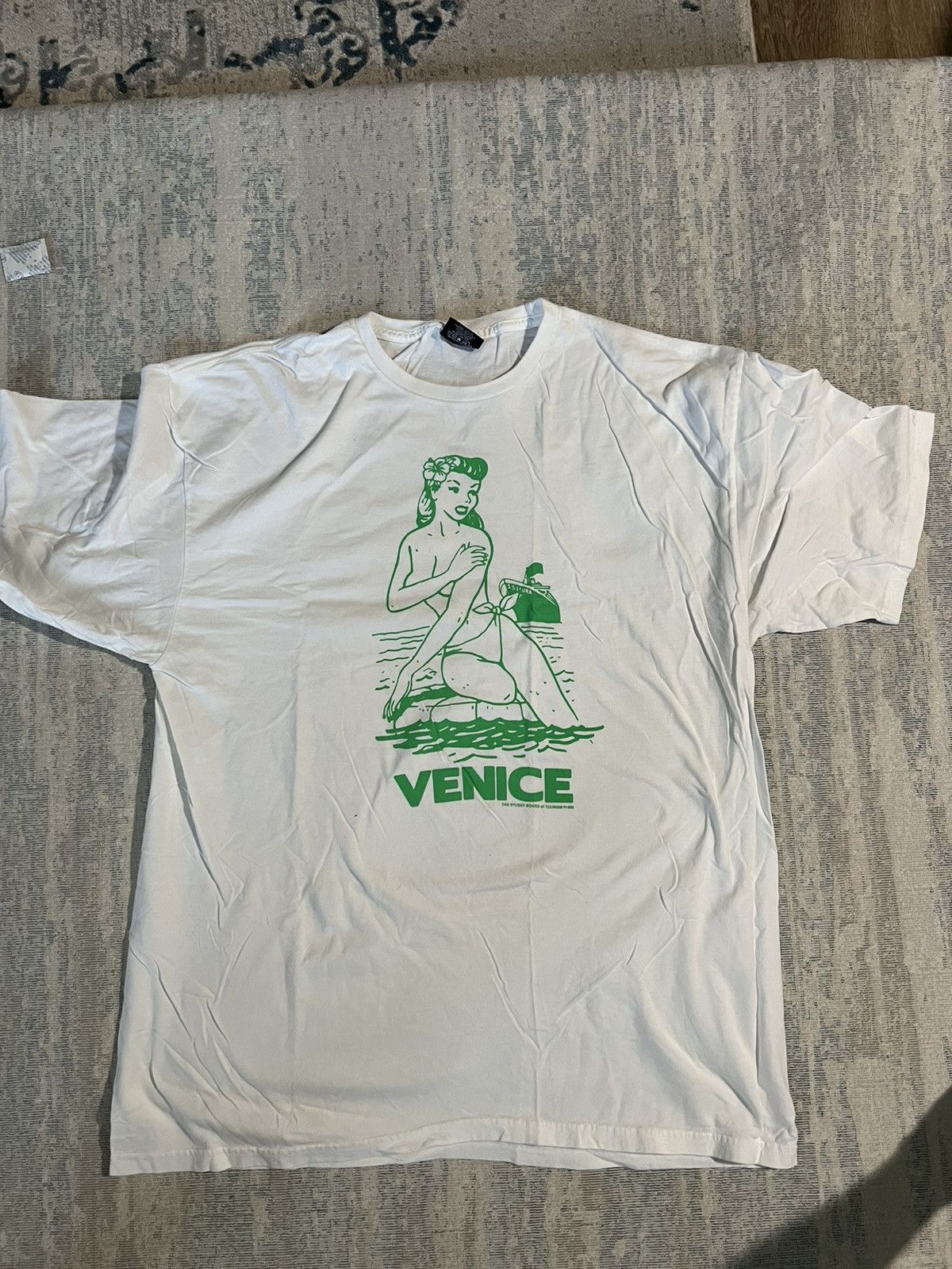 Stussy Stussy Venice Green Woman Shirt | Grailed