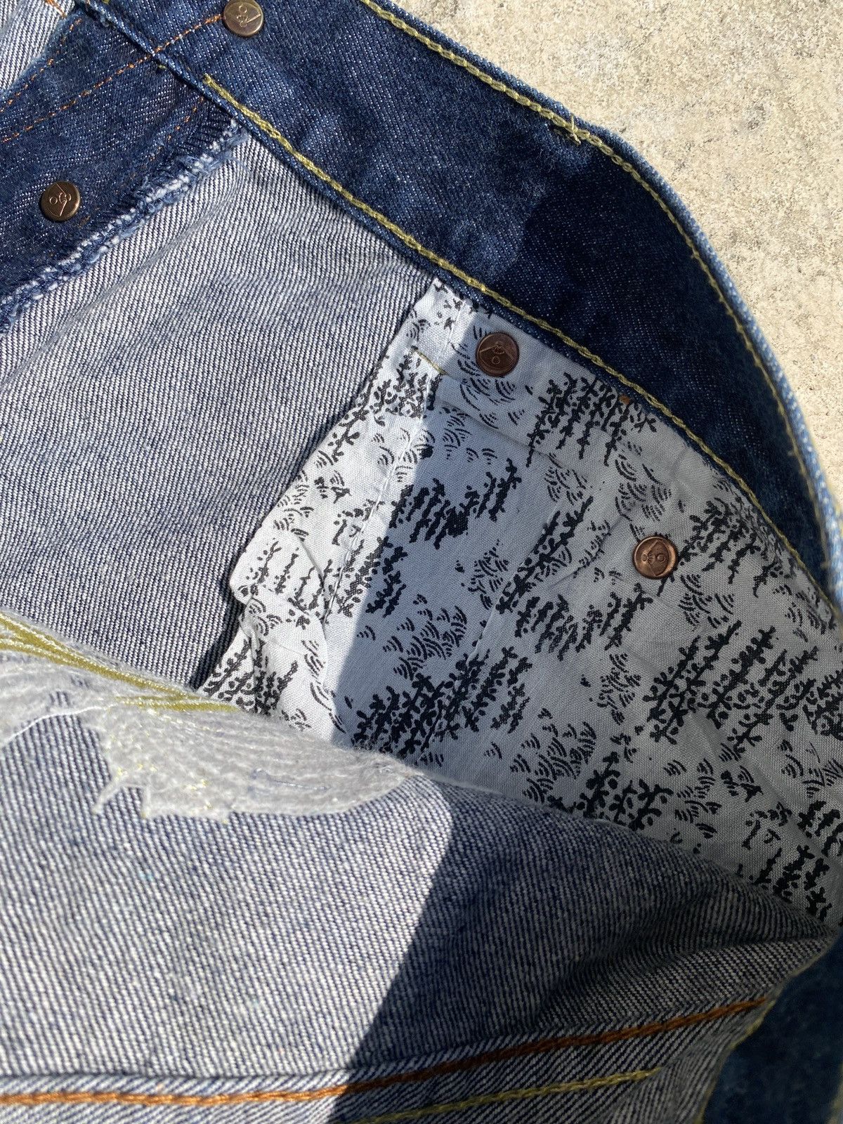 JNCO RMC Embroidery Denim Jean Size US 36 / EU 52 - 20 Thumbnail