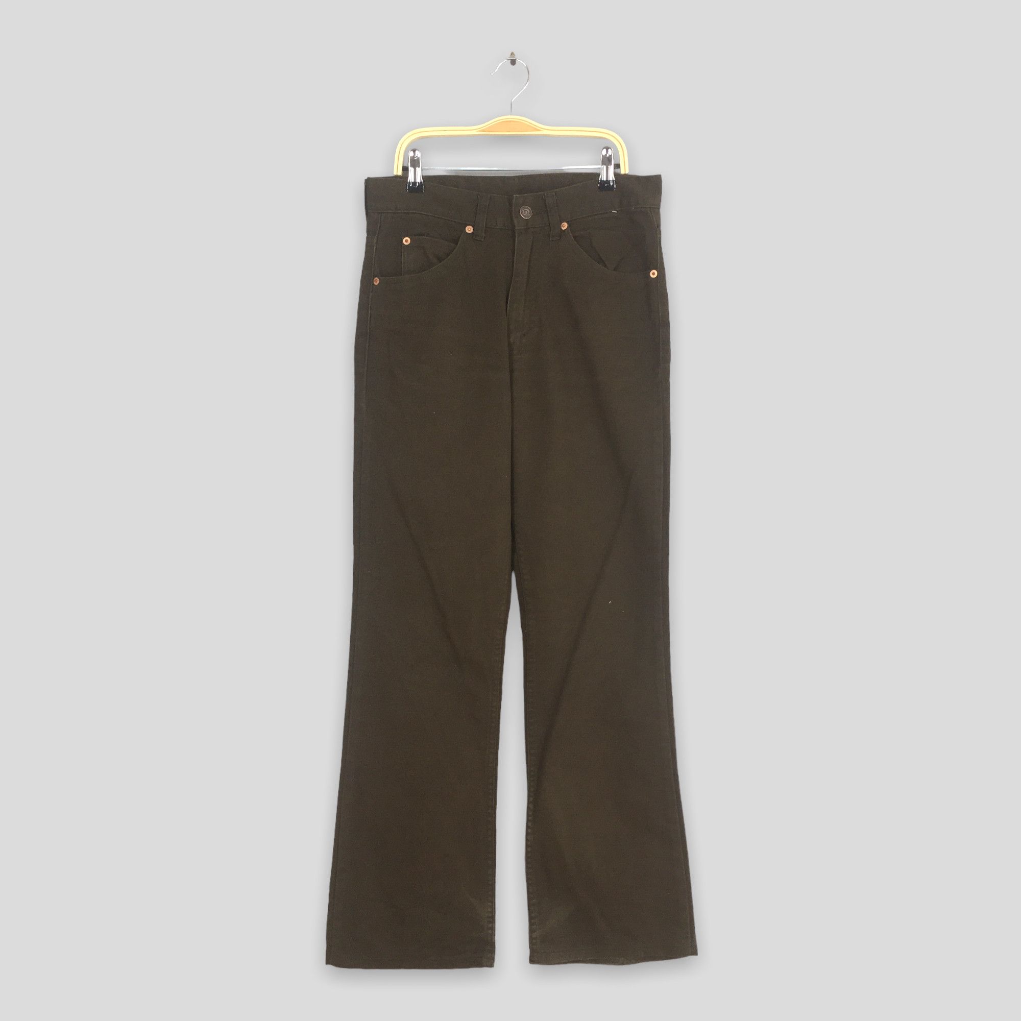 Levi's Size 29x29.5 Vintage 90s Levi's 517 Flared Jeans S2007 Size US 29 - 1 Thumbnail