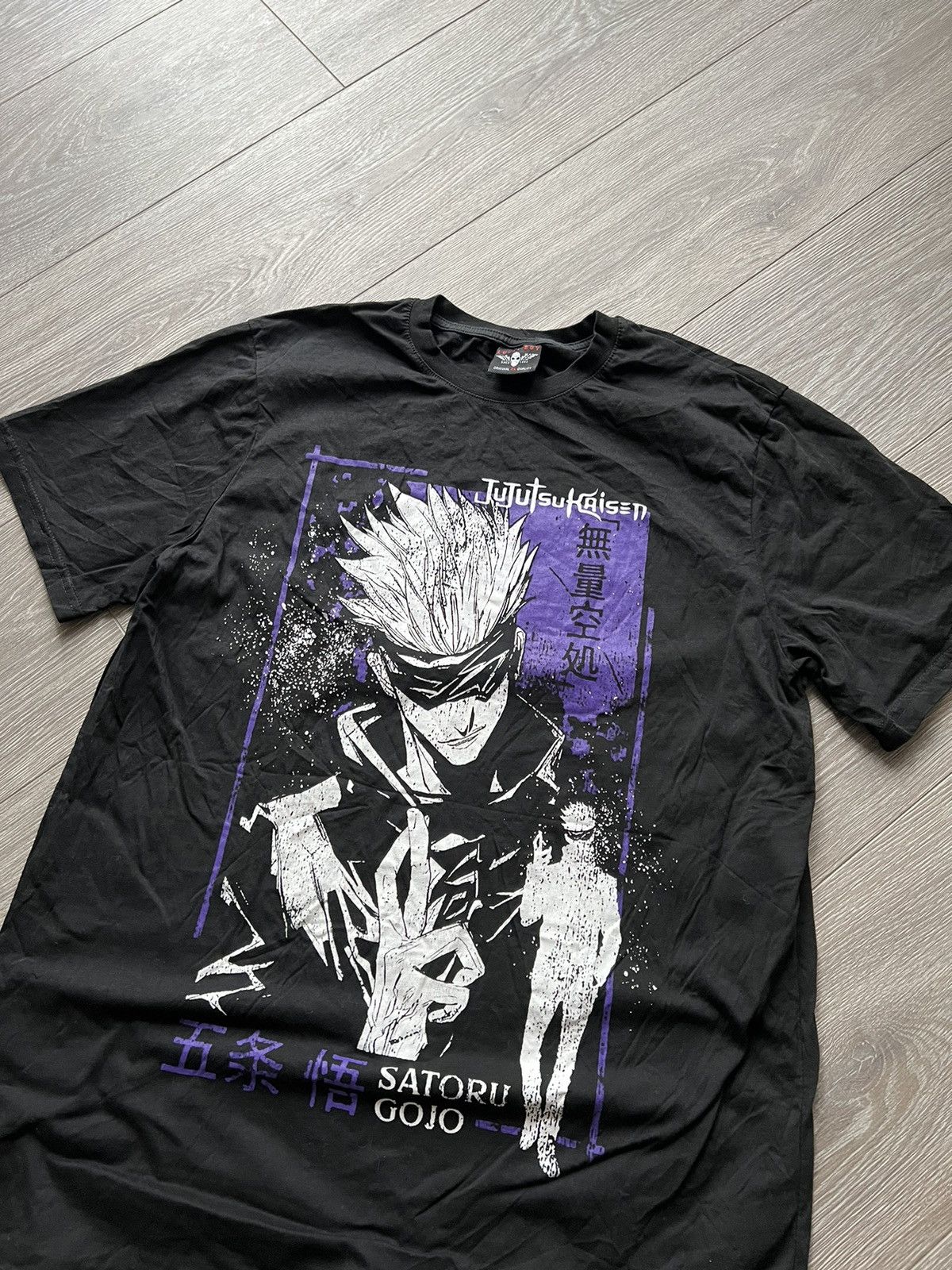 Anime × Japanese Brand Jujutsu Kaisen Satoru Gojo T-Shirt Anime Tee Size US XL / EU 56 / 4 - 5 Thumbnail
