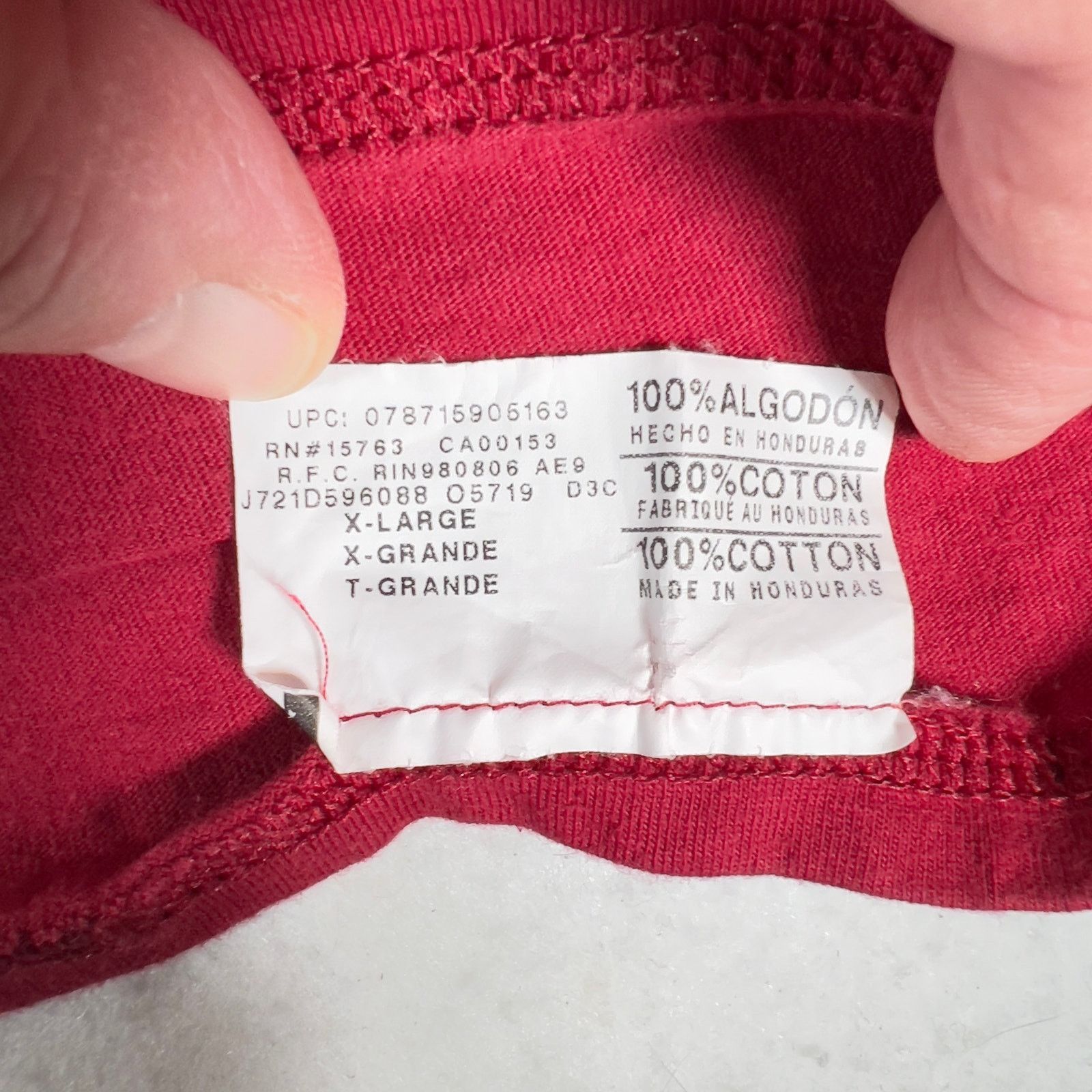 Hanes Hanes Beefy T Henley Shirt Men's XL 100% Cotton Thick Warm Size US XL / EU 56 / 4 - 5 Thumbnail