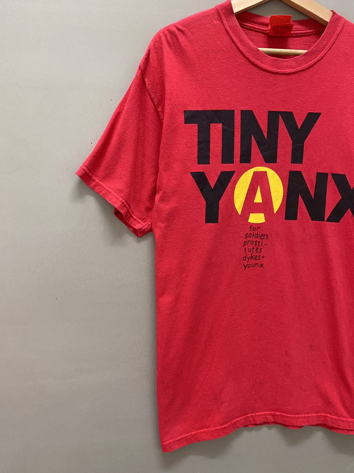 A.F.F.A. Vintage 90s Tiny Yanx Kishidan Punk Anarchy T-shirts Size US L / EU 52-54 / 3 - 3 Thumbnail