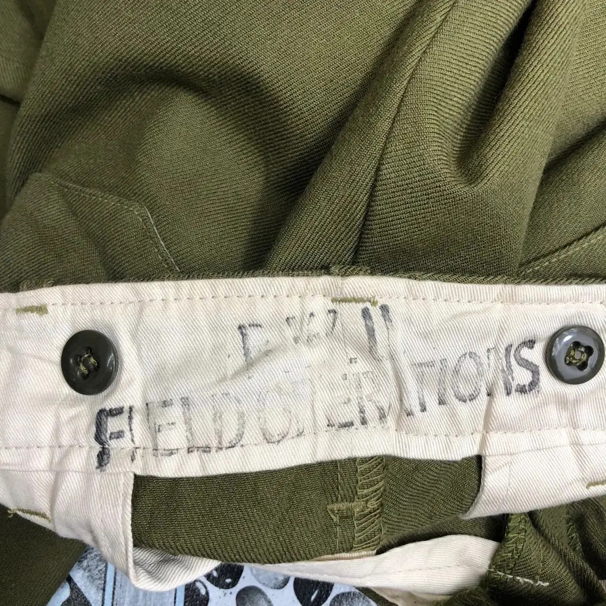Japanese Brand Vtg BLUE WAY Japan Military Field Operation Pant Uniforms Size US 30 / EU 46 - 8 Thumbnail