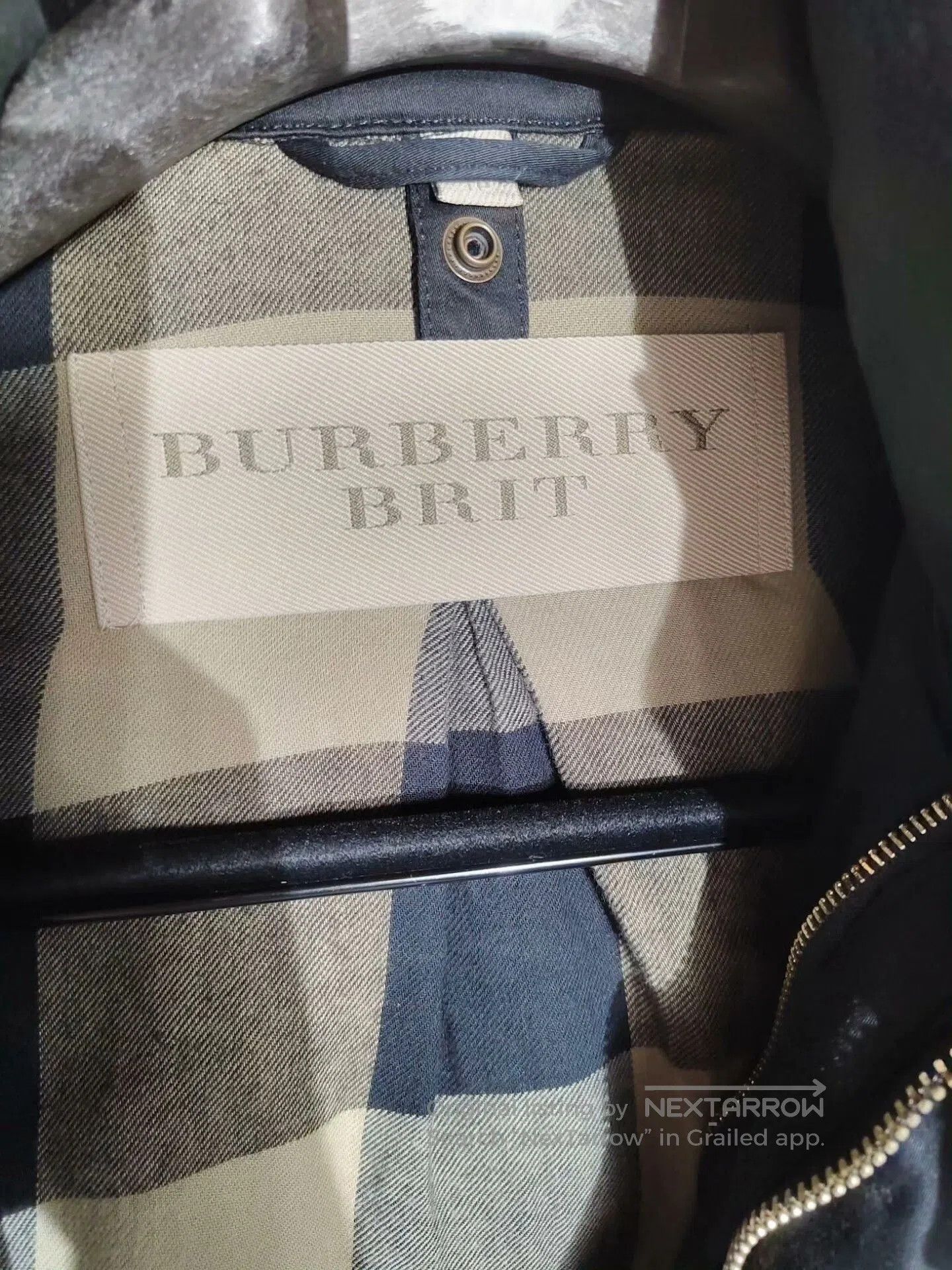 Burberry Burberry Brit Black Field Jacket. Size US XS / EU 42 / 0 - 2 Thumbnail