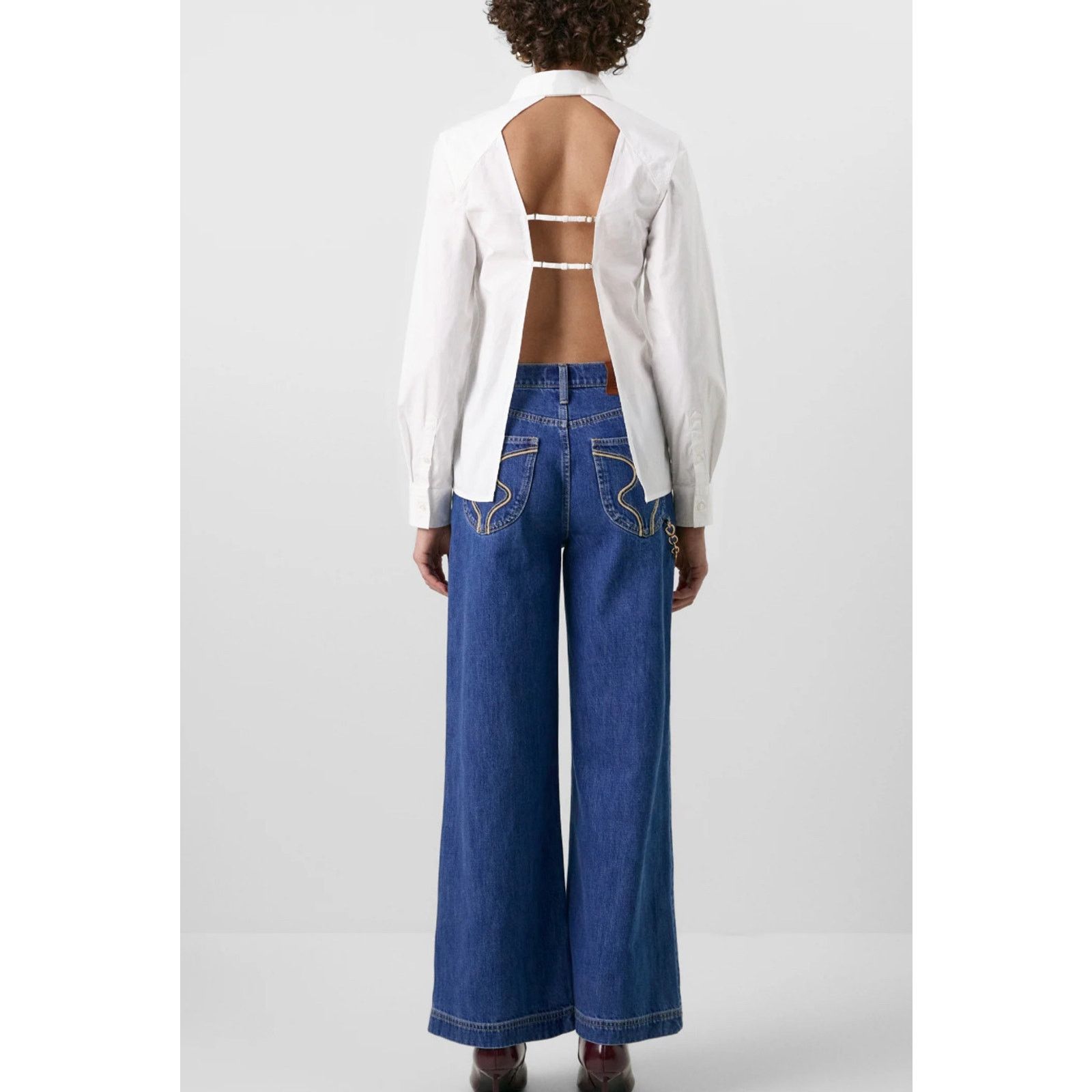 Cult Gaia GAP X CULT GAIA BCKLS PERF SHIRT / S / NWT Size S / US 4 / IT 40 - 2 Thumbnail