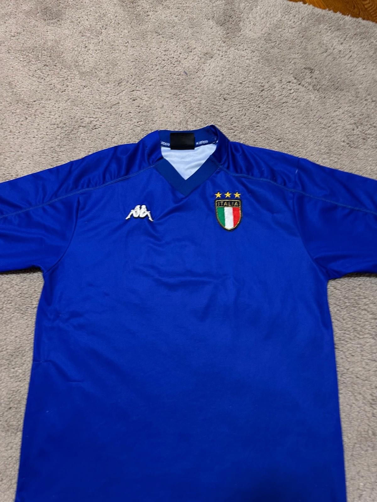 Kappa ITALY NATIONAL TEAM JERSEY HOM FOOTBALL SHIRT 1999/00 KAPPA Size ONE SIZE - 3 Thumbnail