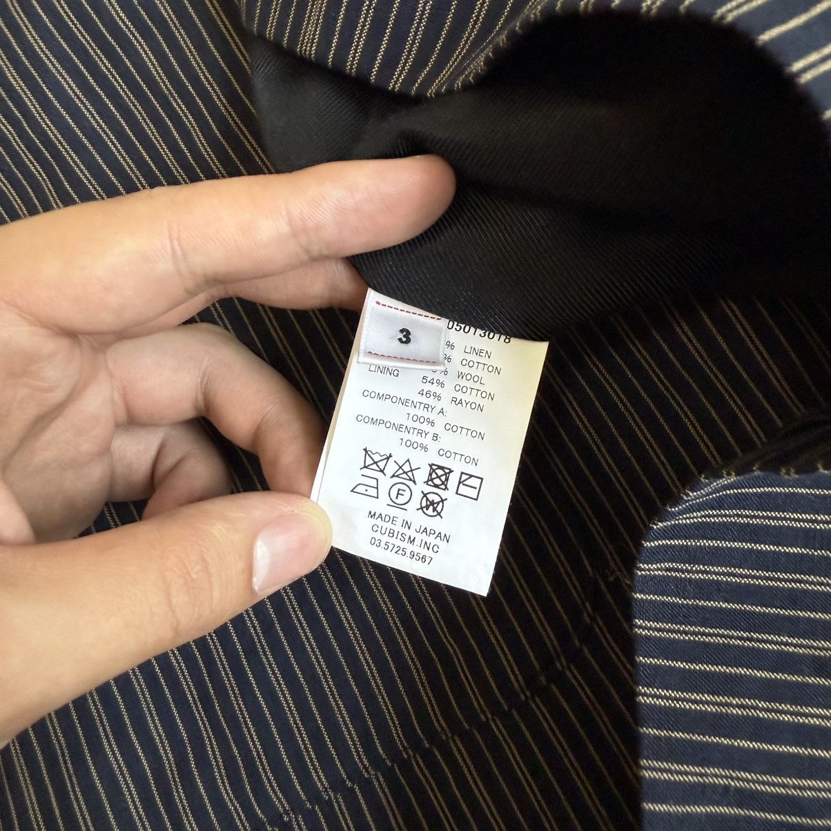 Visvim VISVIM NEW HOPE II JKT SANTOME (L/C/W) STRIPE 20SS Size US L / EU 52-54 / 3 - 8 Thumbnail