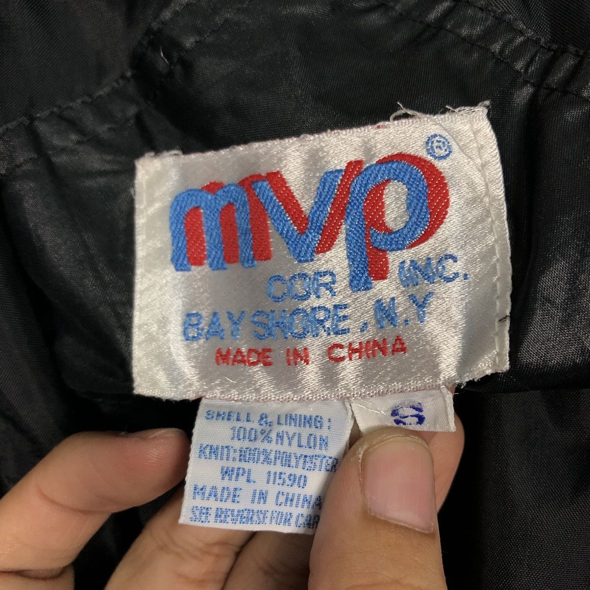 DUKE + DEXTER 💥VINTAGE SATIN BOMBER JACKET DOLE SMALL PONY Size US S / EU 44-46 / 1 - 22 Thumbnail