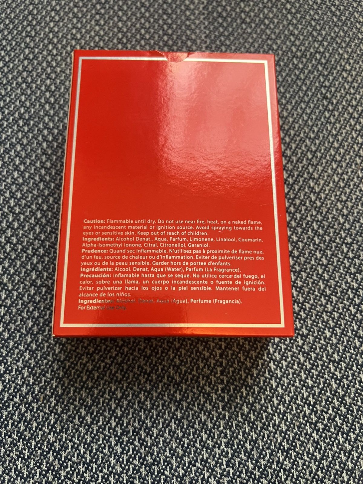 Other Red Eau de Toilette for Men Size ONE SIZE - 2 Thumbnail