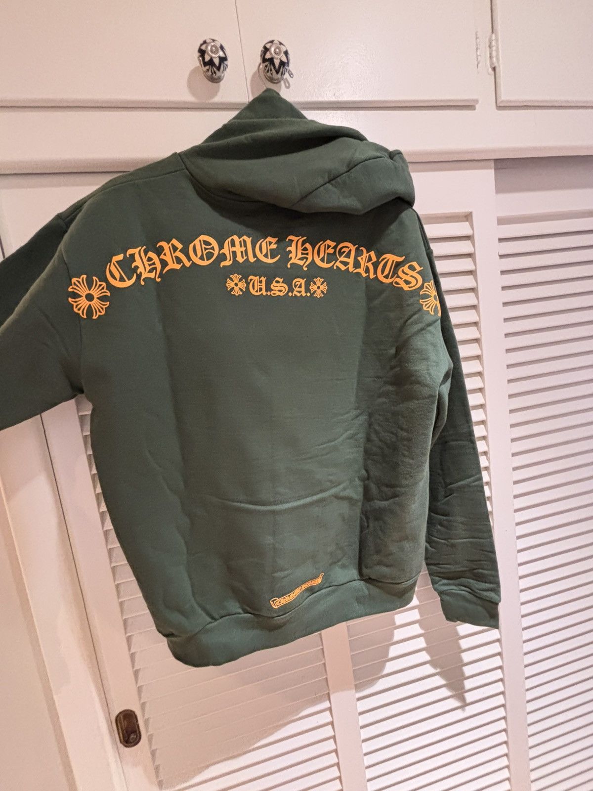 Chrome Hearts Yellow Hoodie | Grailed