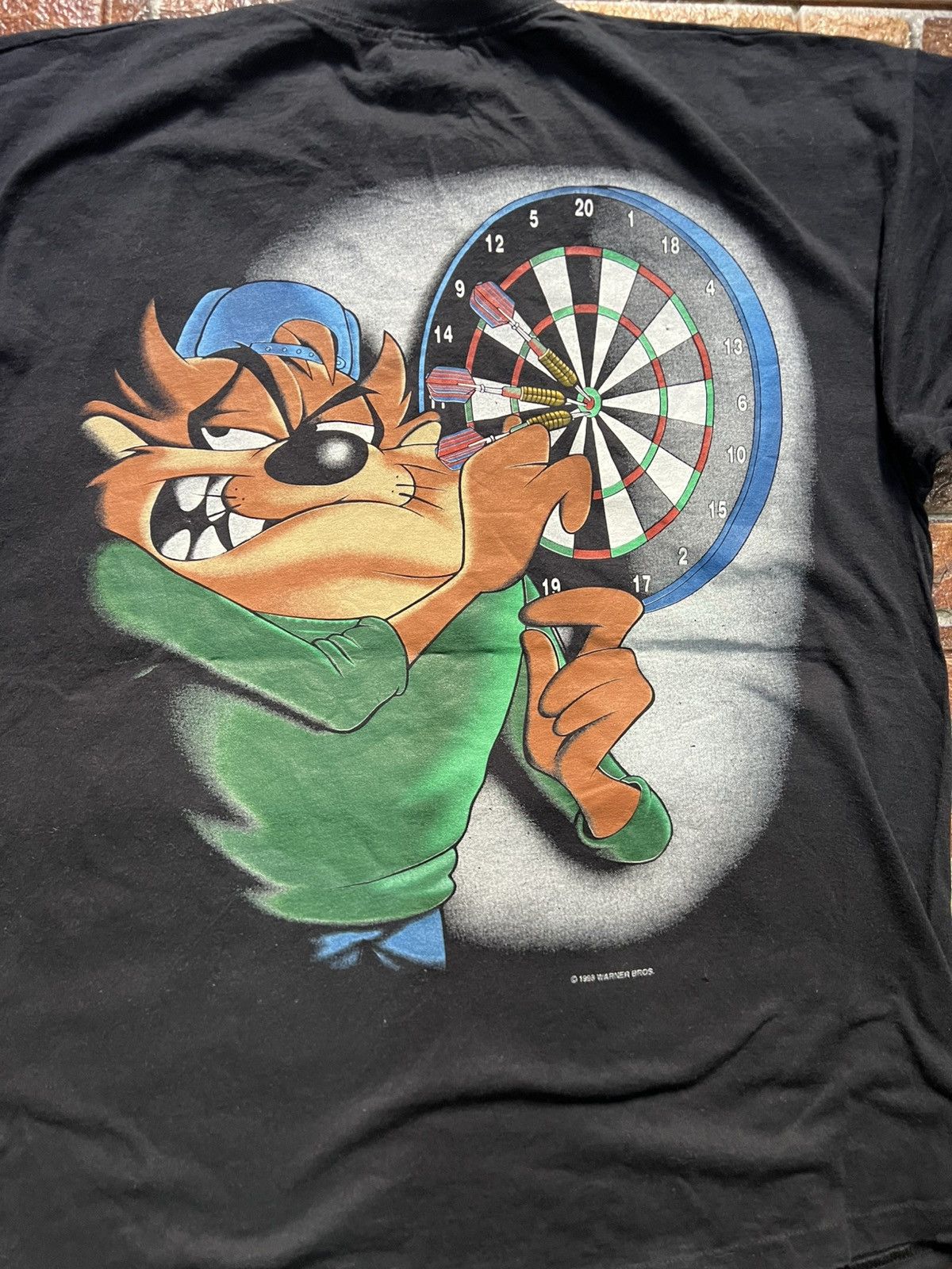 Vintage Vintage 90s Taz Looney Tunes Shirt Size US XL / EU 56 / 4 - 6 Thumbnail