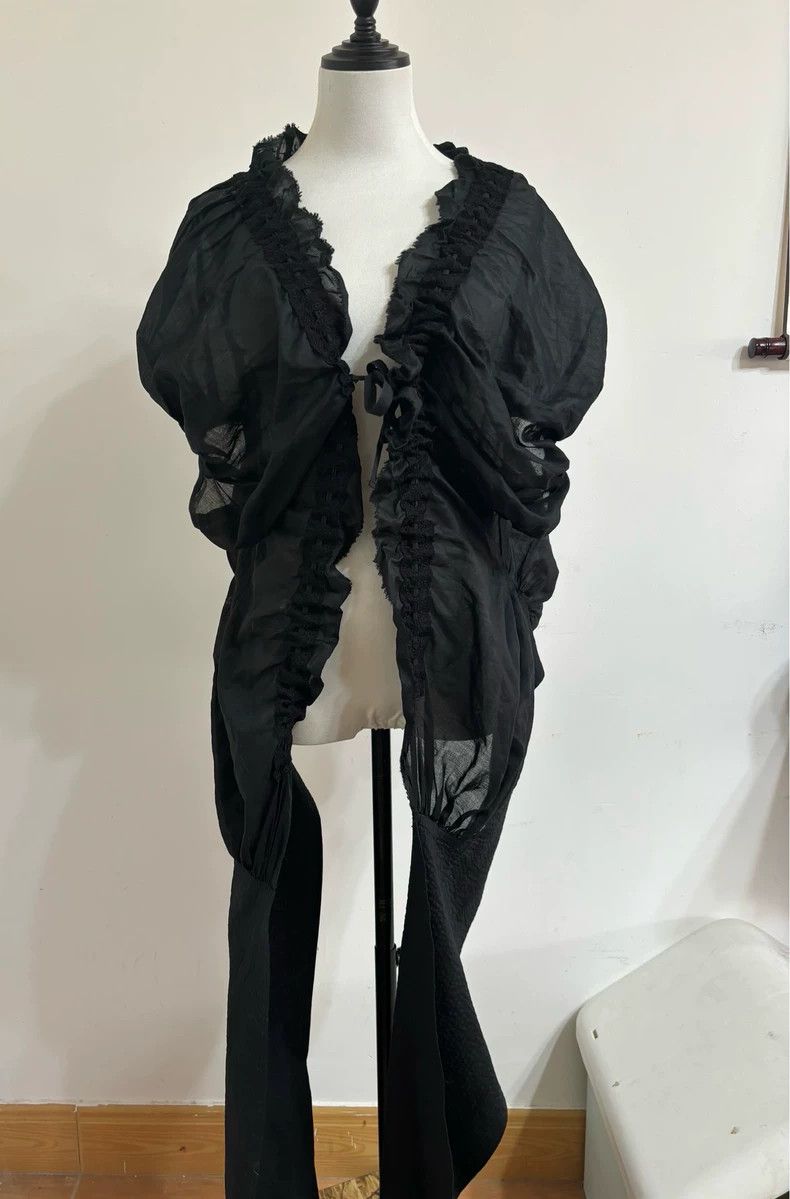 Comme des Garcons Comme des Garcons Irregular bud cut coat jacket Size XS / US 0-2 / IT 36-38 - 4 Thumbnail
