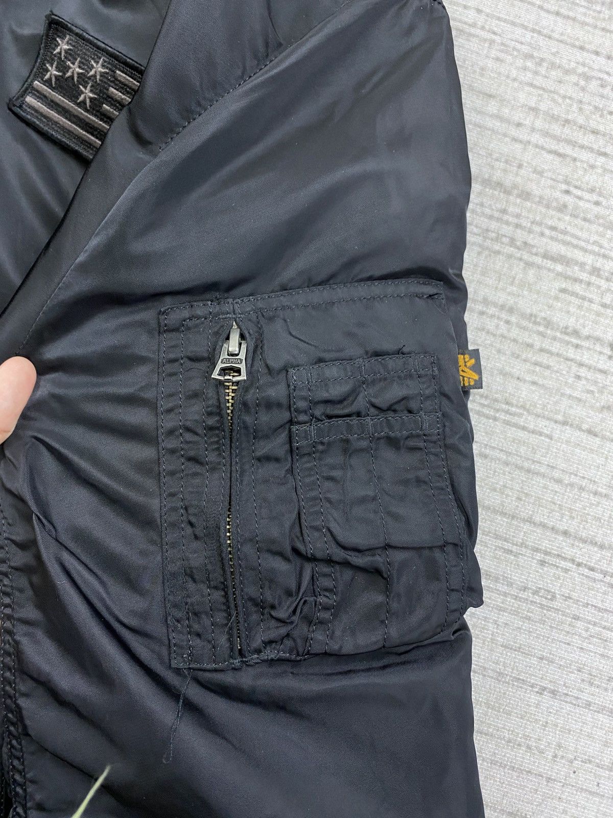 Alpha Industries 🔥Alpha Industries USA Military Type MA-1 Bombers Jacket Size US M / EU 48-50 / 2 - 7 Thumbnail