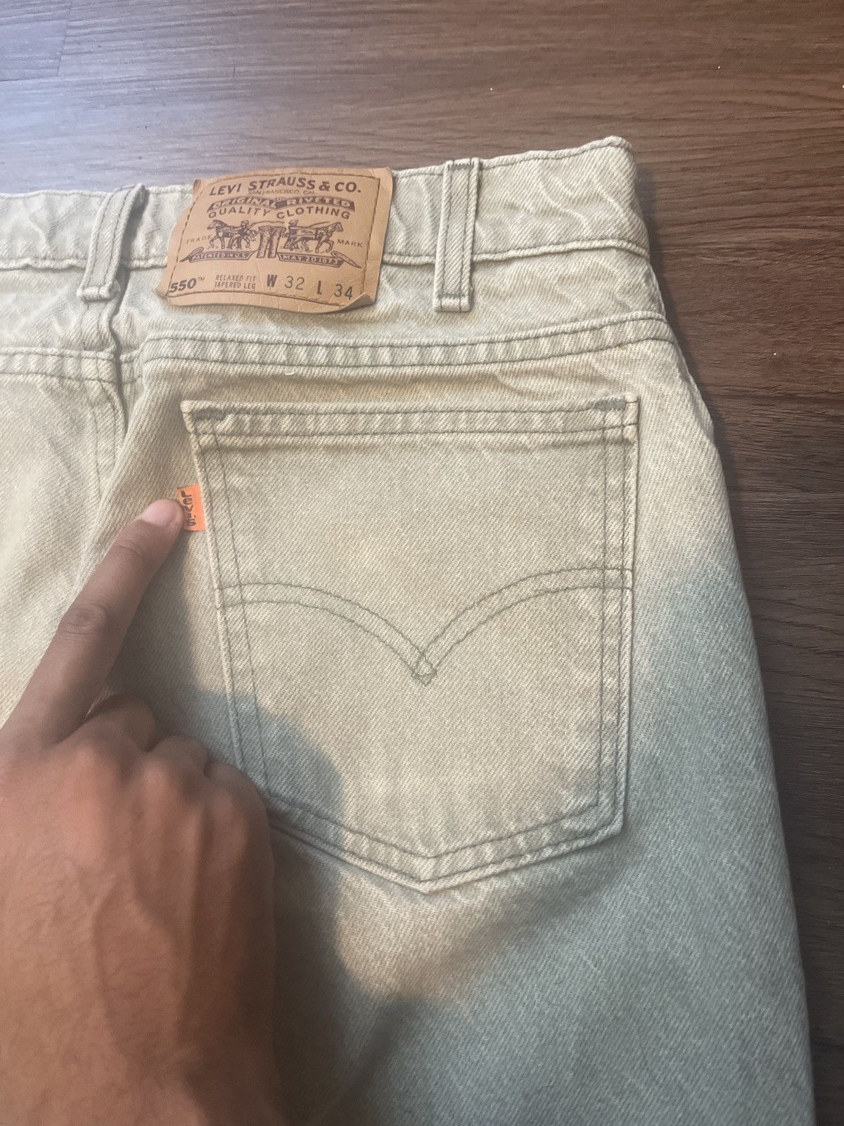 Levi's Vintage Clothing Vintage Levi 550 Jeans Size US 34 / EU 50 - 5 Thumbnail
