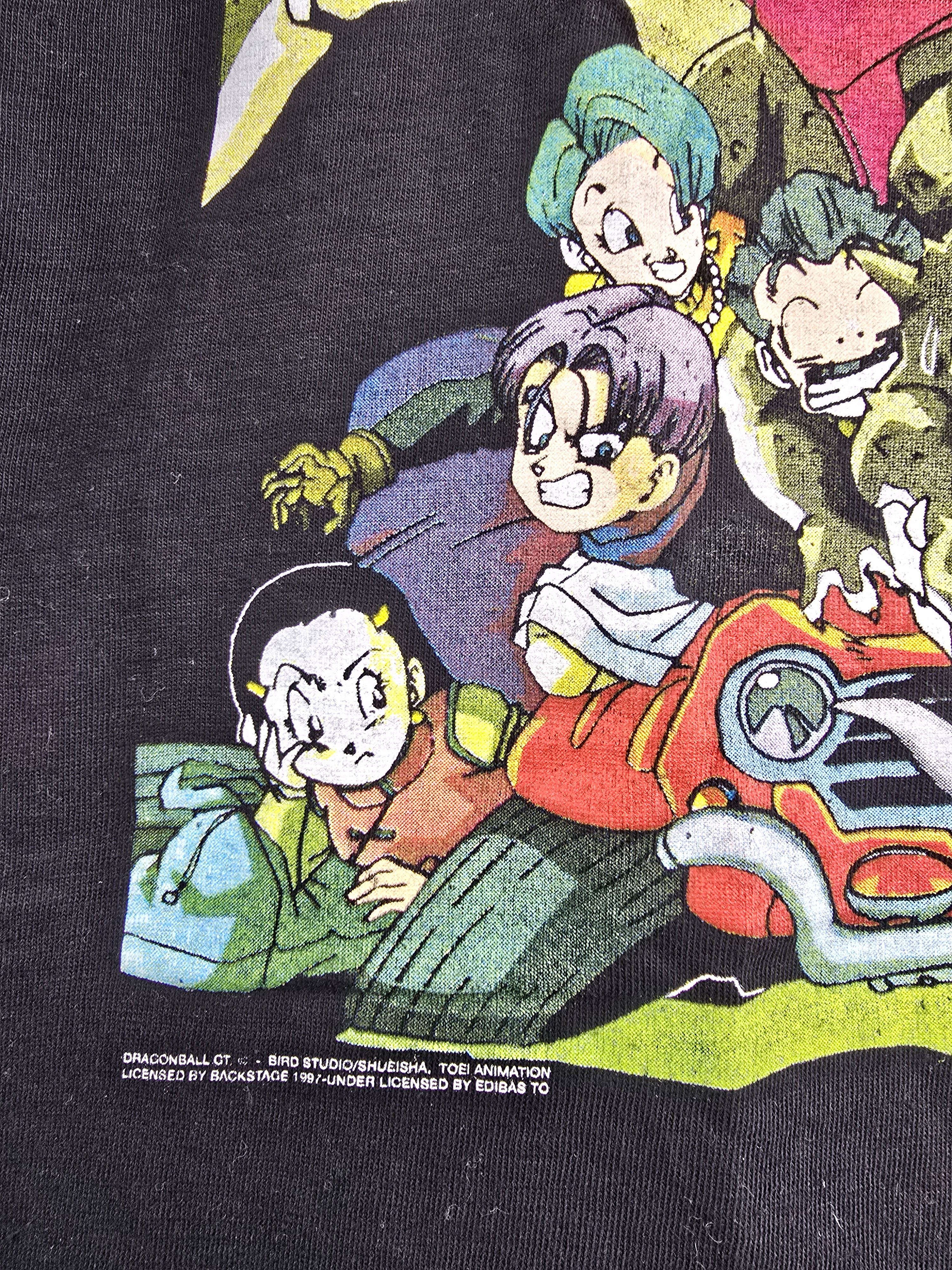 Anime × Japanese Brand × Vintage 1997 Dragon Ball GT Anime tee XL 22.5" 28.5" Size US XL / EU 56 / 4 - 3 Thumbnail