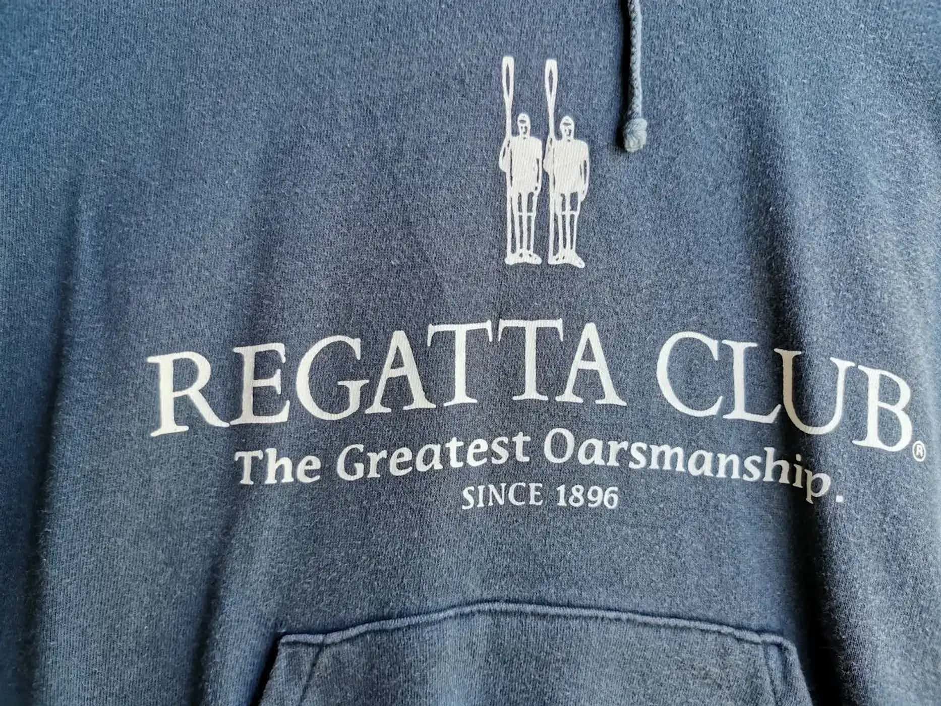 Vintage Vintage Regatta Club Hoodie Size US L / EU 52-54 / 3 - 2 Thumbnail