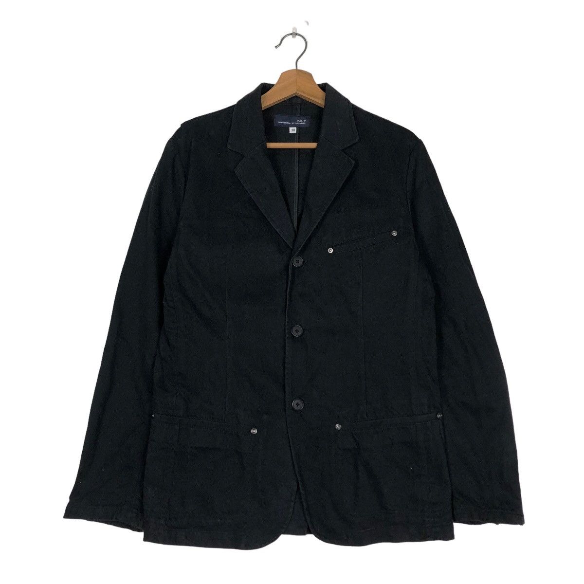Japanese Brand 🔥Vintage Work Chore Jacket Universal Style Wear Japan Made Size US M / EU 48-50 / 2 - 1 Thumbnail