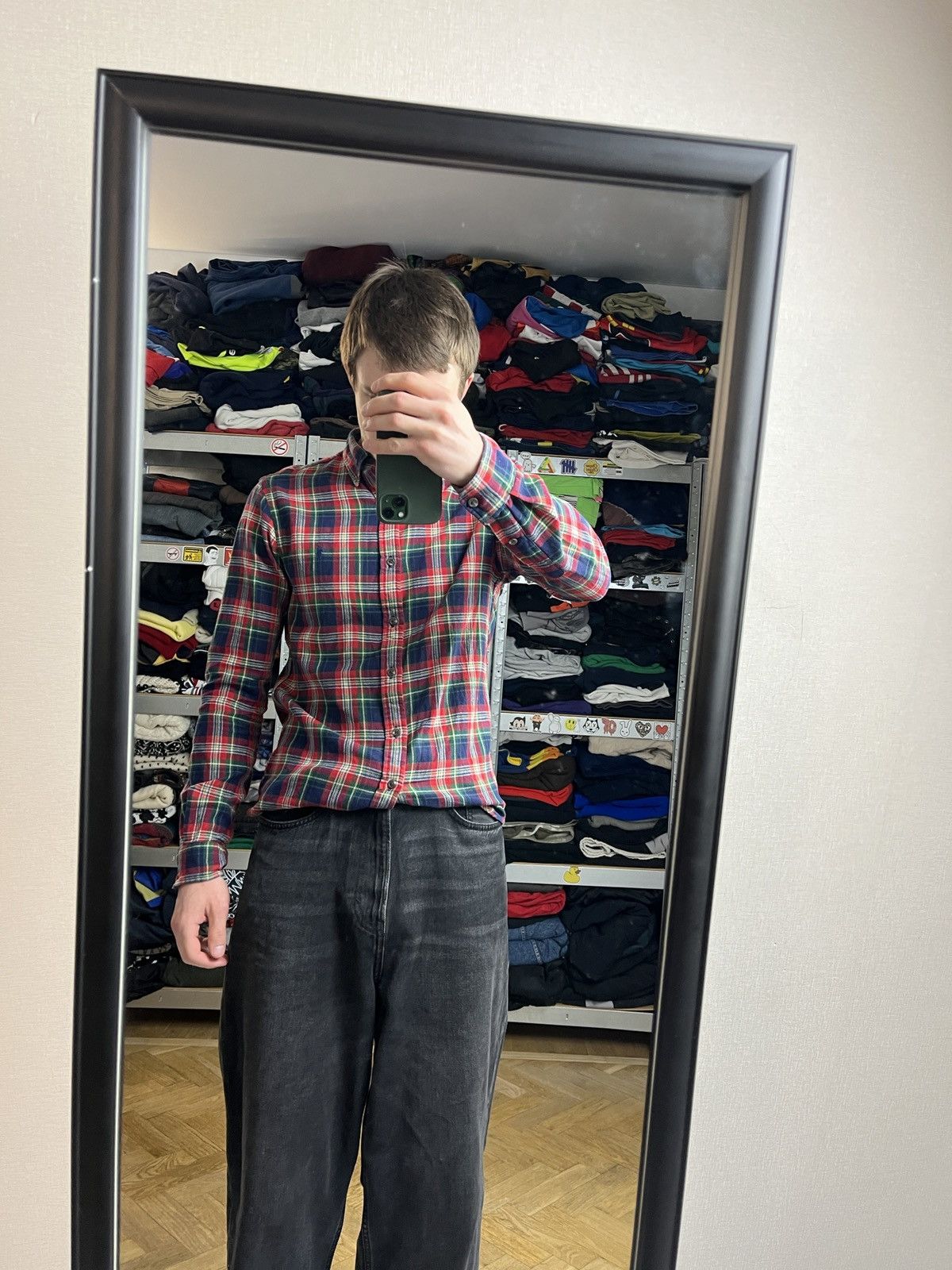 Flannel × Polo Ralph Lauren × Vintage Polo Ralph Lauren Plaid Flannel Button Up Shirt Chekered Size US L / EU 52-54 / 3 - 2 Thumbnail